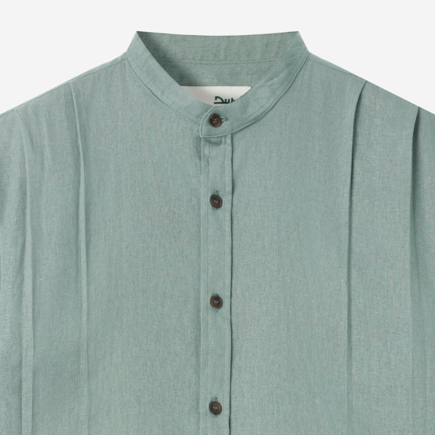 Aasim Shirt Long Sleeve - Olive Blue - Image 2