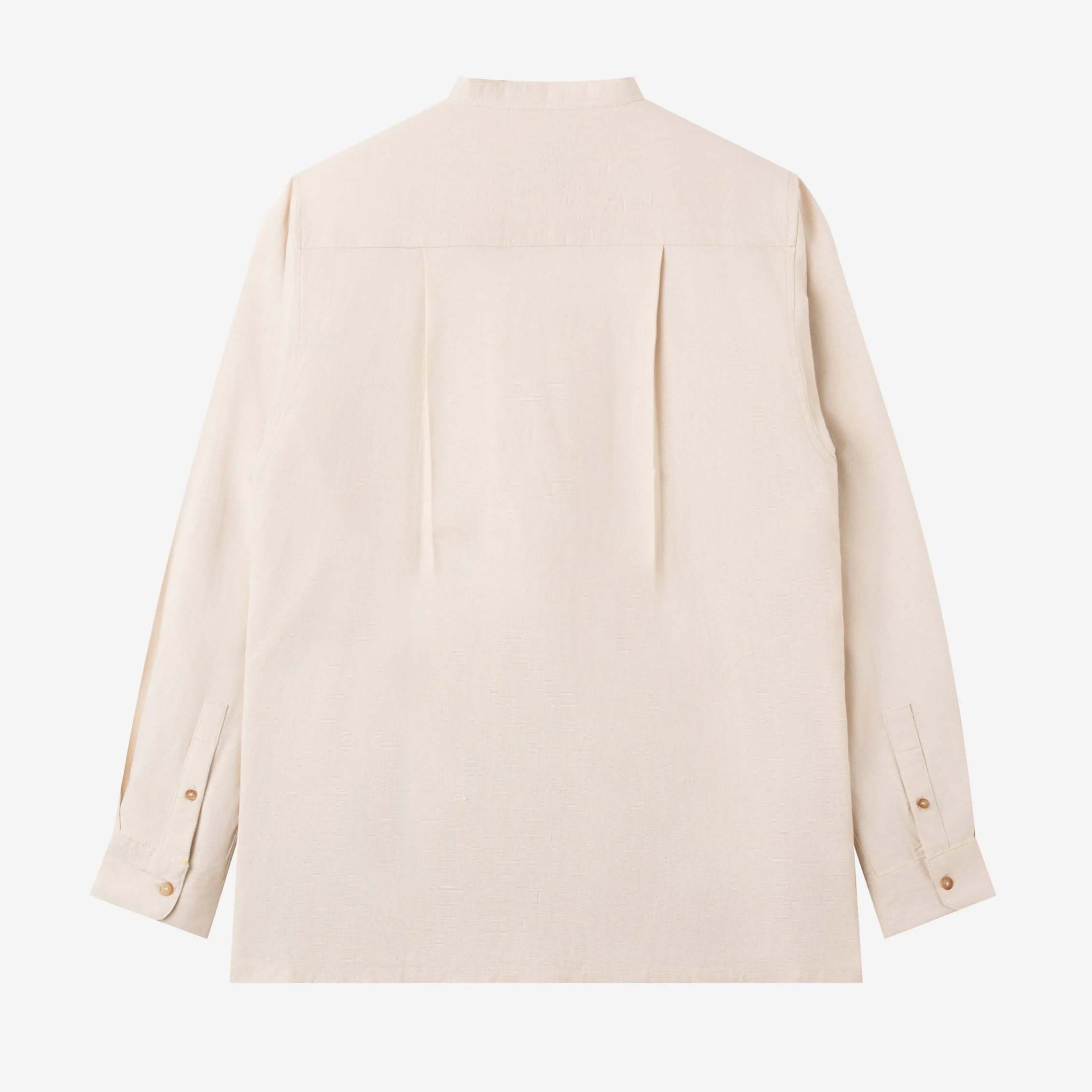 Aasim Shirt Long Sleeve - Sand - Image 4