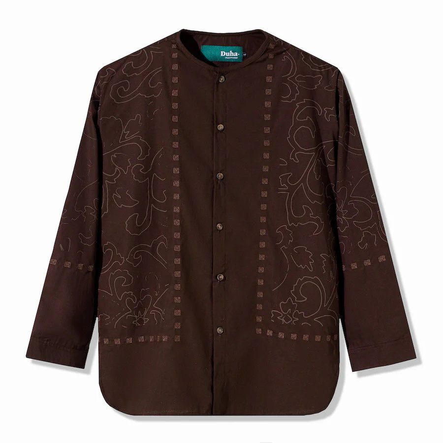 Asad Long Sleeve Brown