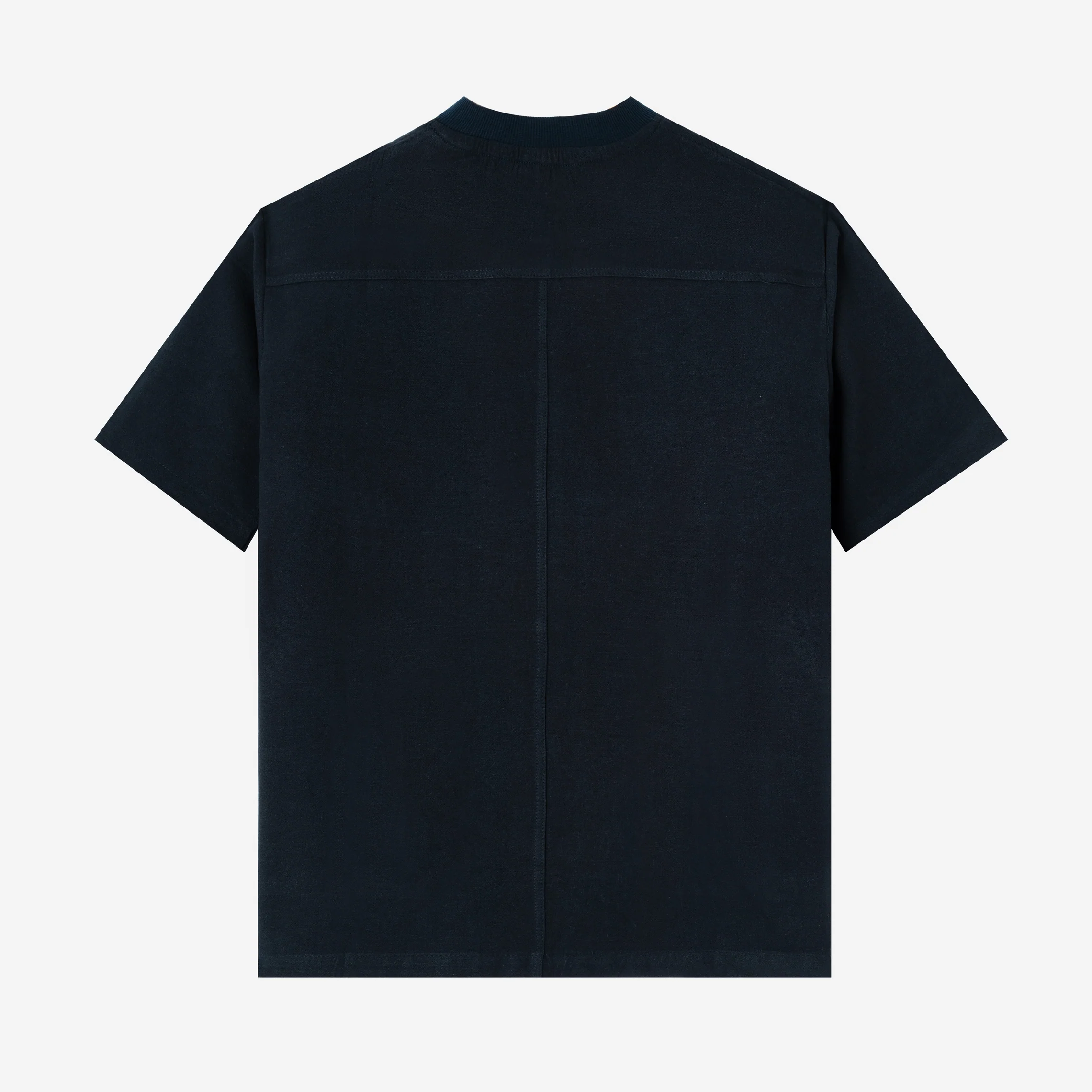 Badr Short Sleeve Pocket T-Shirt - Navy - Image 4