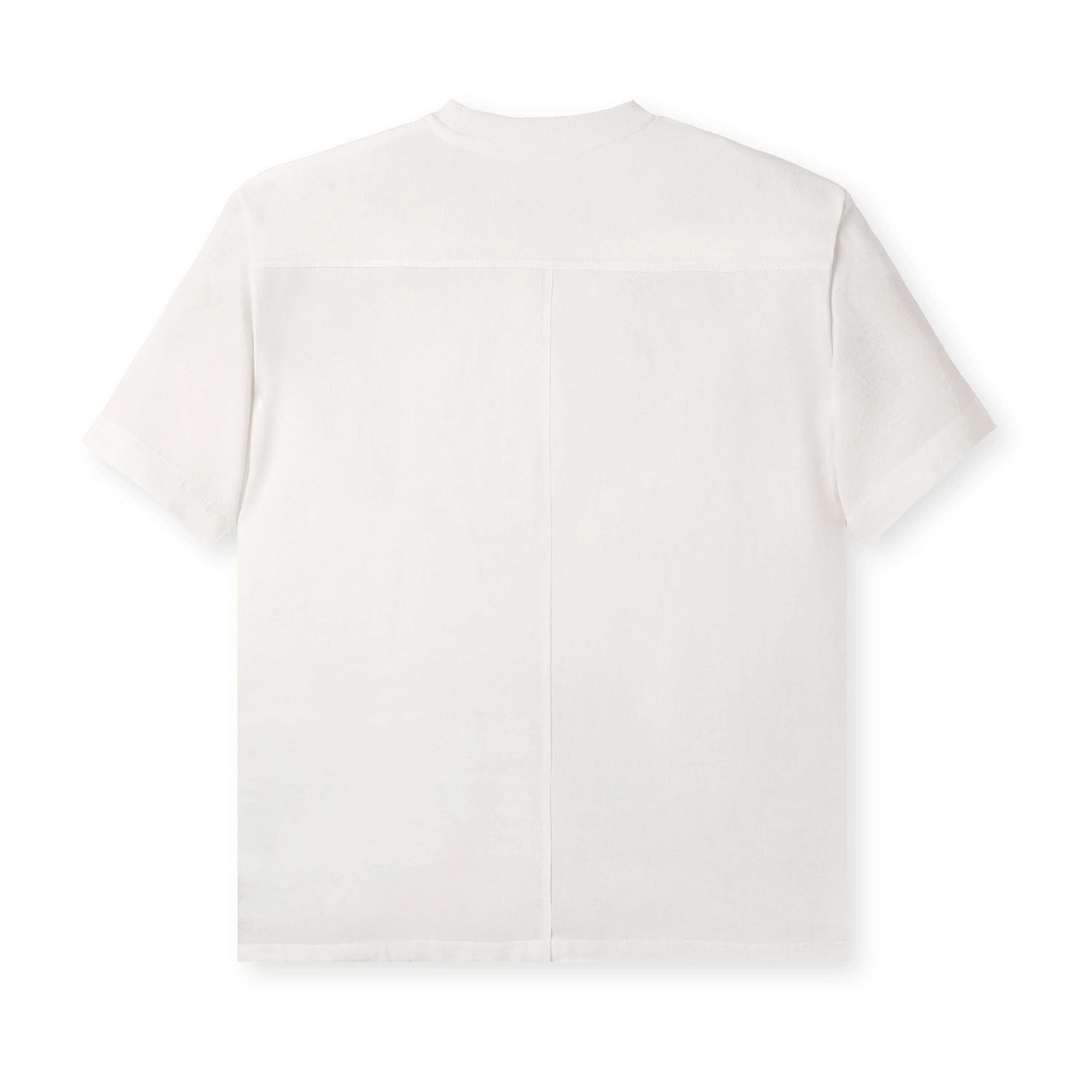 Badr Short Sleeve Pocket T-Shirt - White - Image 4