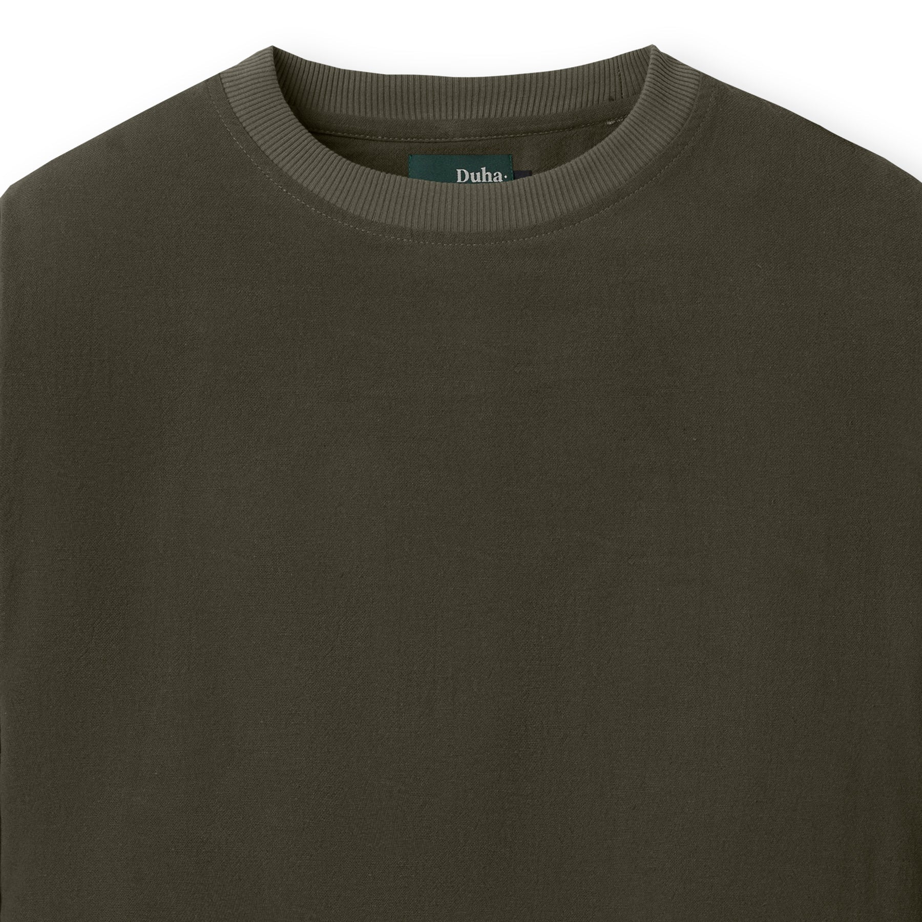 Baha Long Sleeve T-Shirt - Dark Olive - Image 2