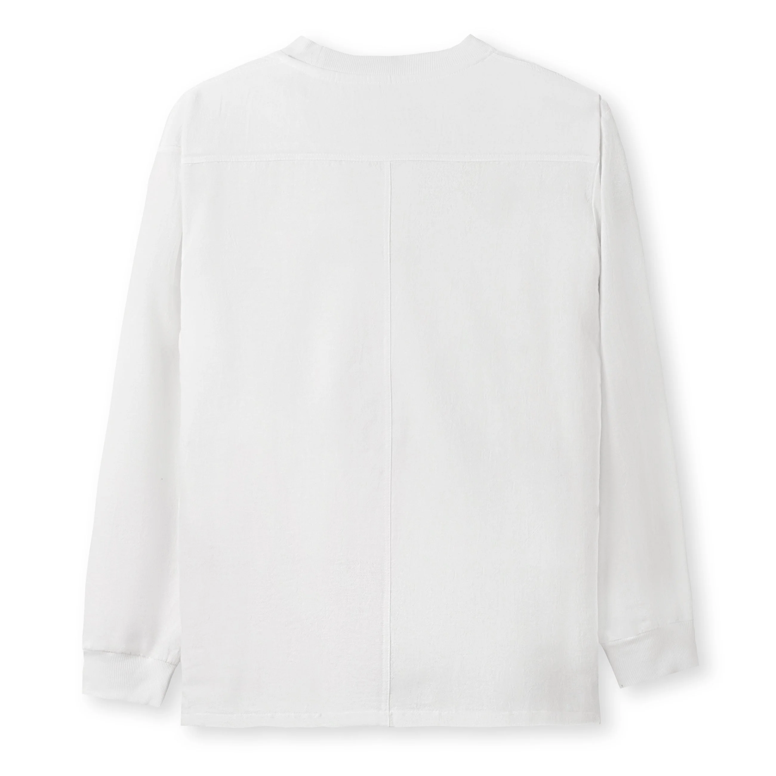 Baha Long Sleeve T-Shirt - White - Image 4