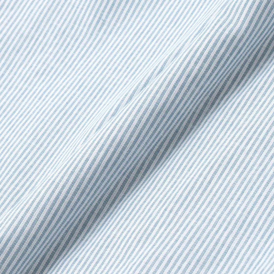 Baraa Shirt Long Sleeve - Blue White - Image 3