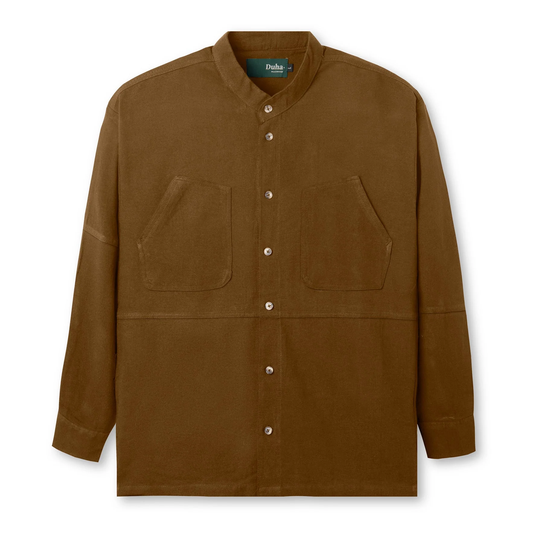 Deema Long Sleeve Shirt - Brown