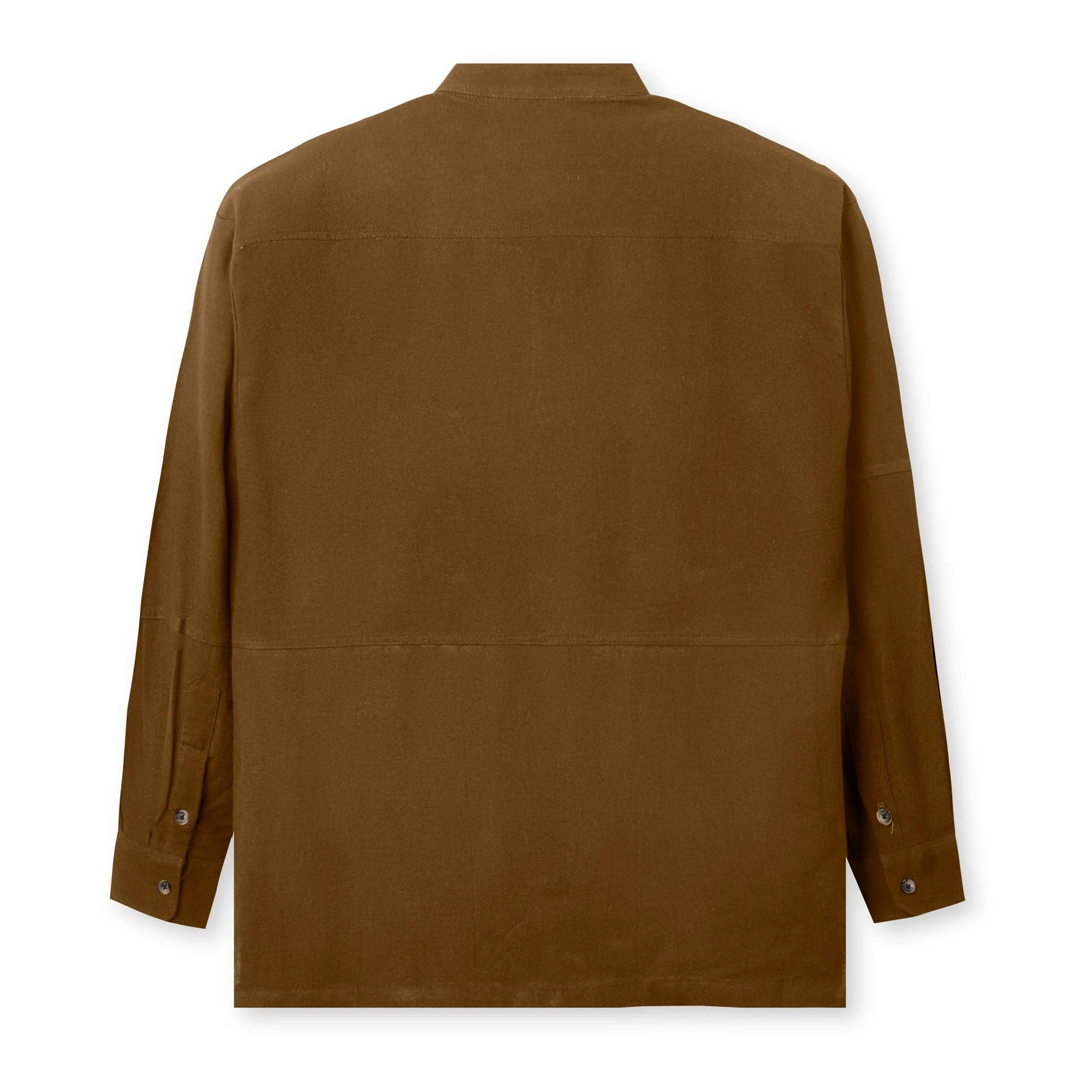 Deema Long Sleeve Shirt - Brown - Image 4