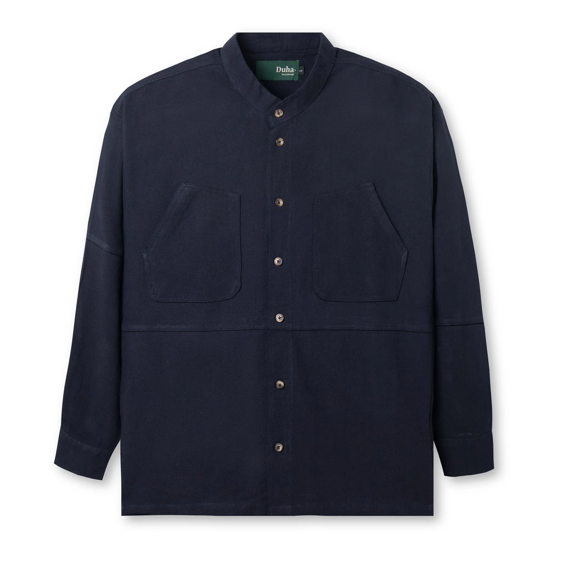 Deema Long Sleeve Shirt - Navy