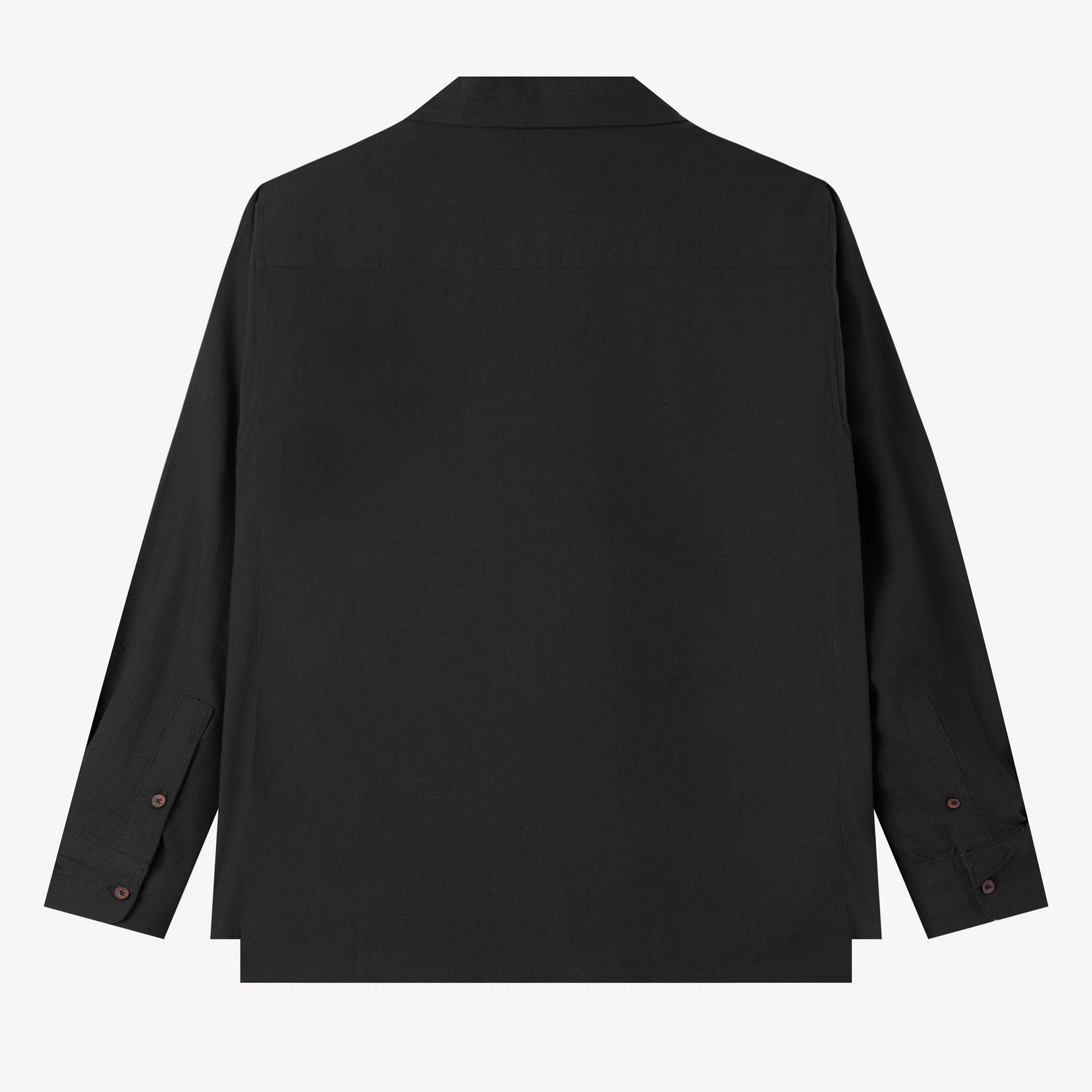 Dhia Pull-Over Shirt Long Sleeve - Black - Image 4