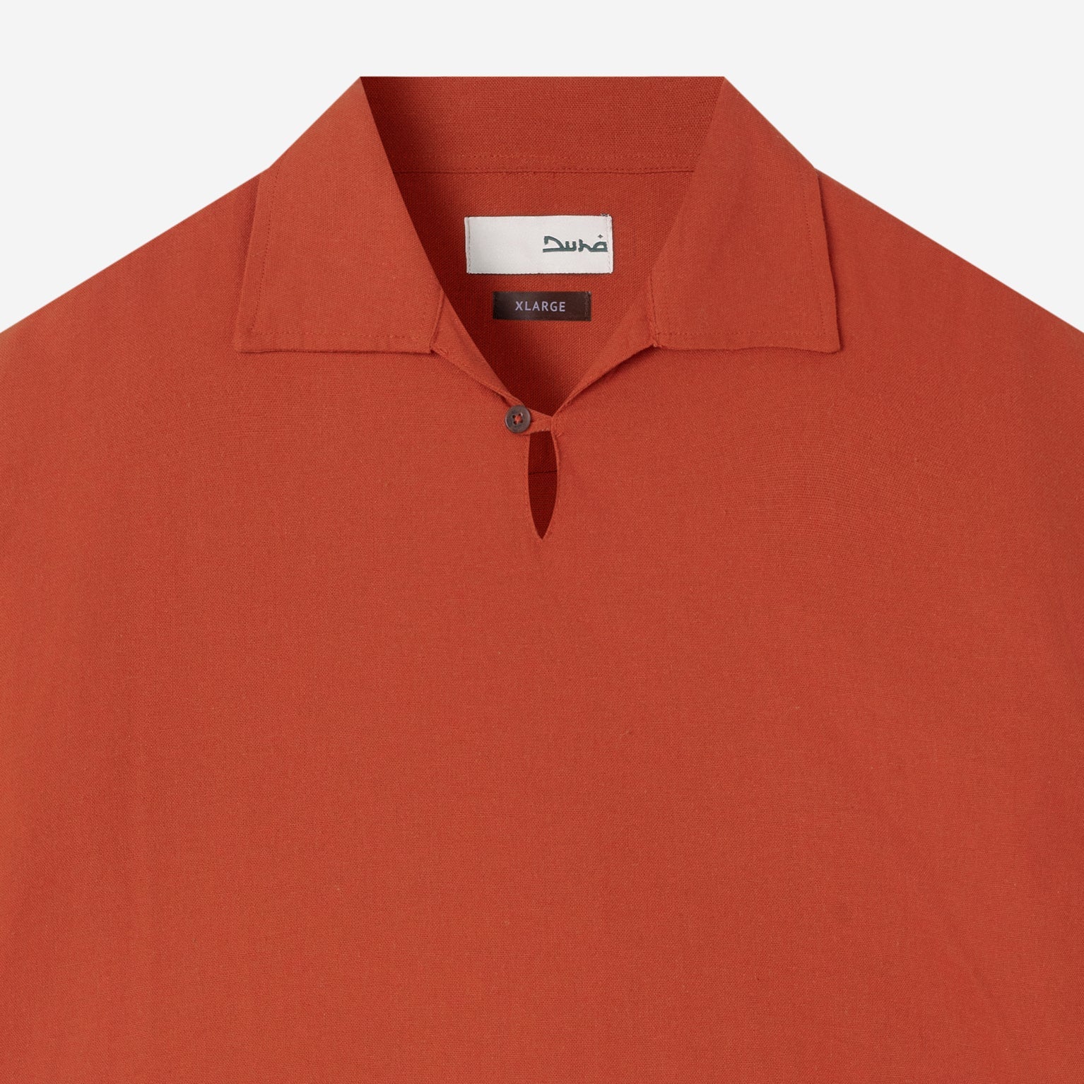 Dhia Pull-Over Shirt Long Sleeve - Terracotta - Image 2