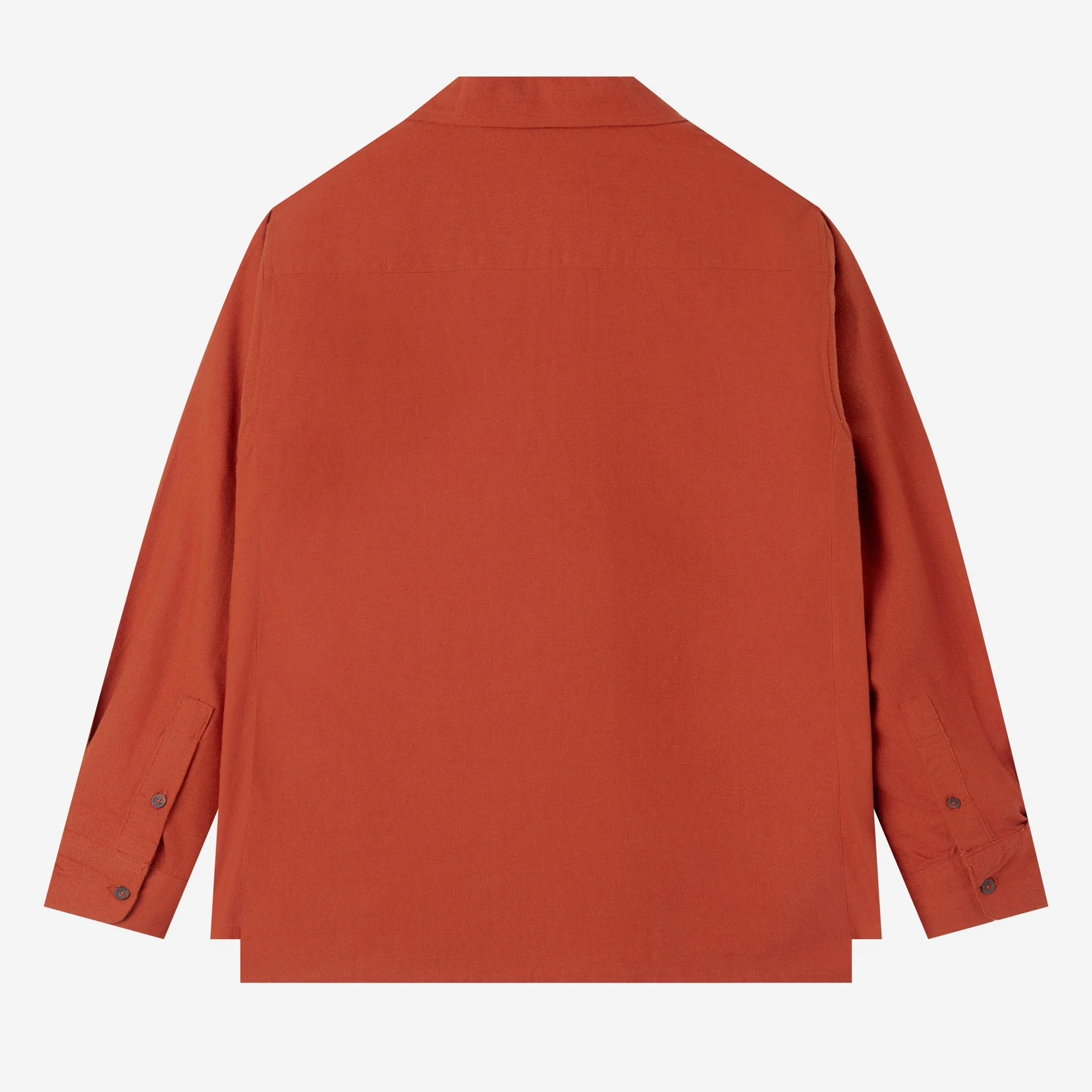 Dhia Pull-Over Shirt Long Sleeve - Terracotta - Image 4