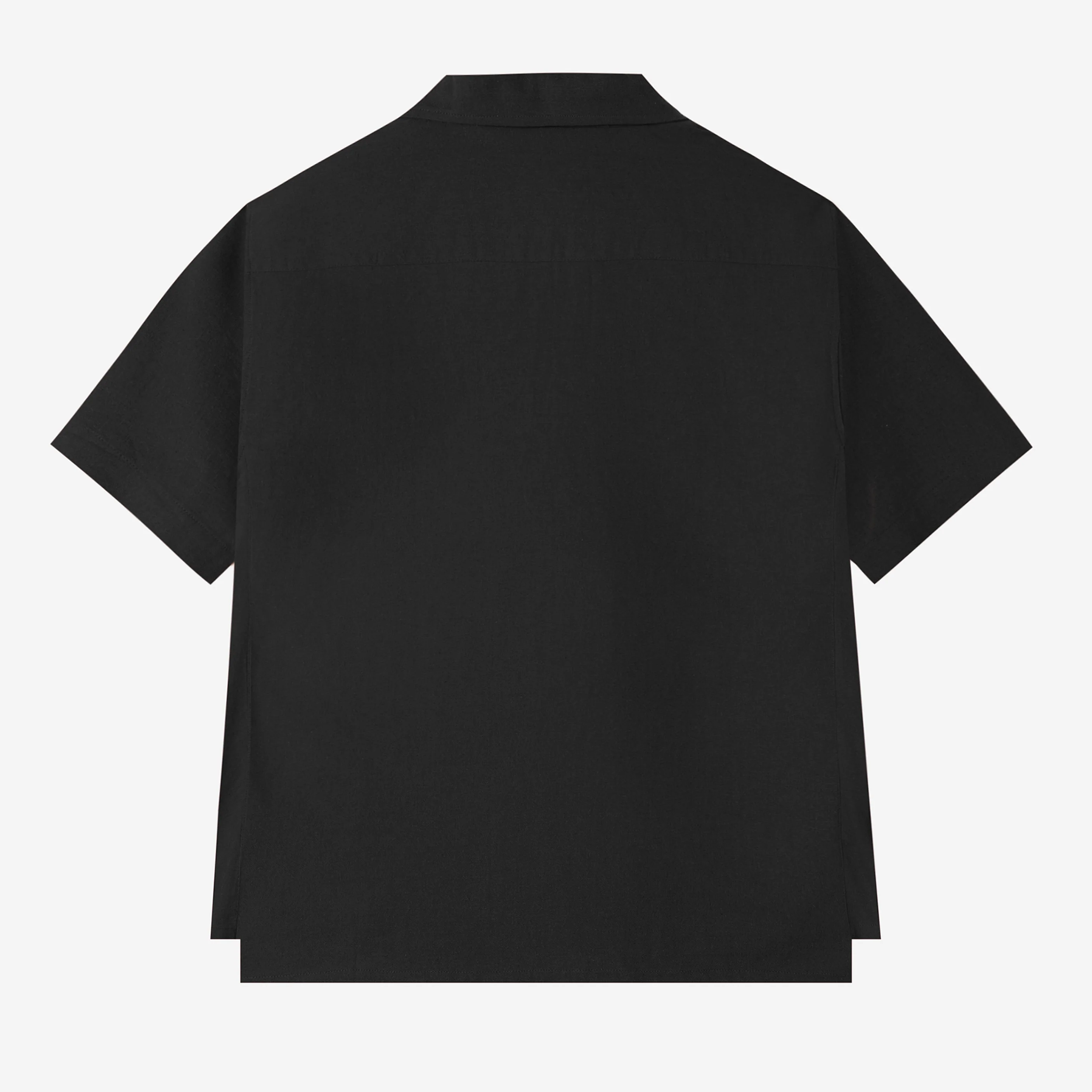 Dhia Pull-Over Shirt Short Sleeve - Black - Image 4