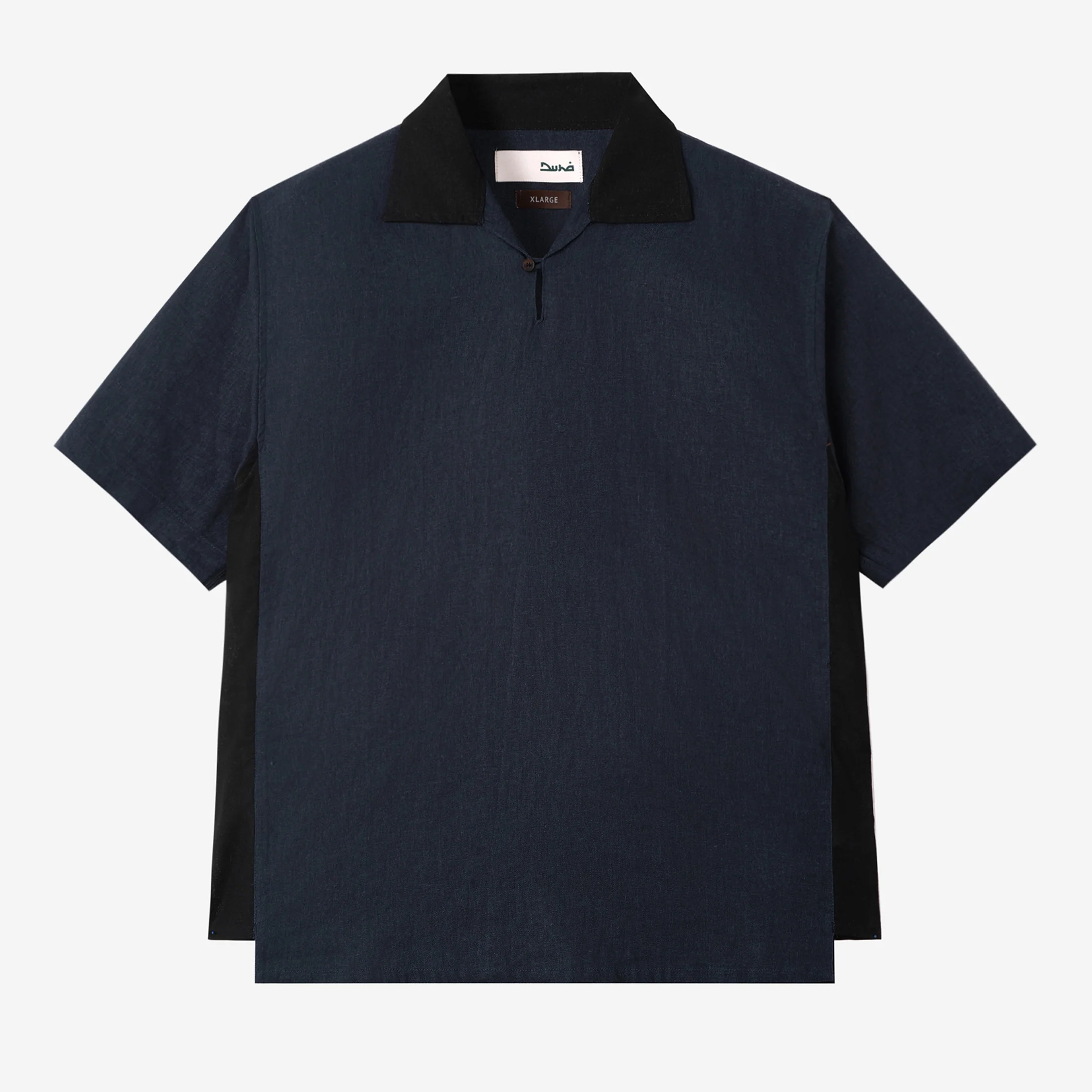 Dhia Pull-Over Shirt Short Sleeve - Navy Night