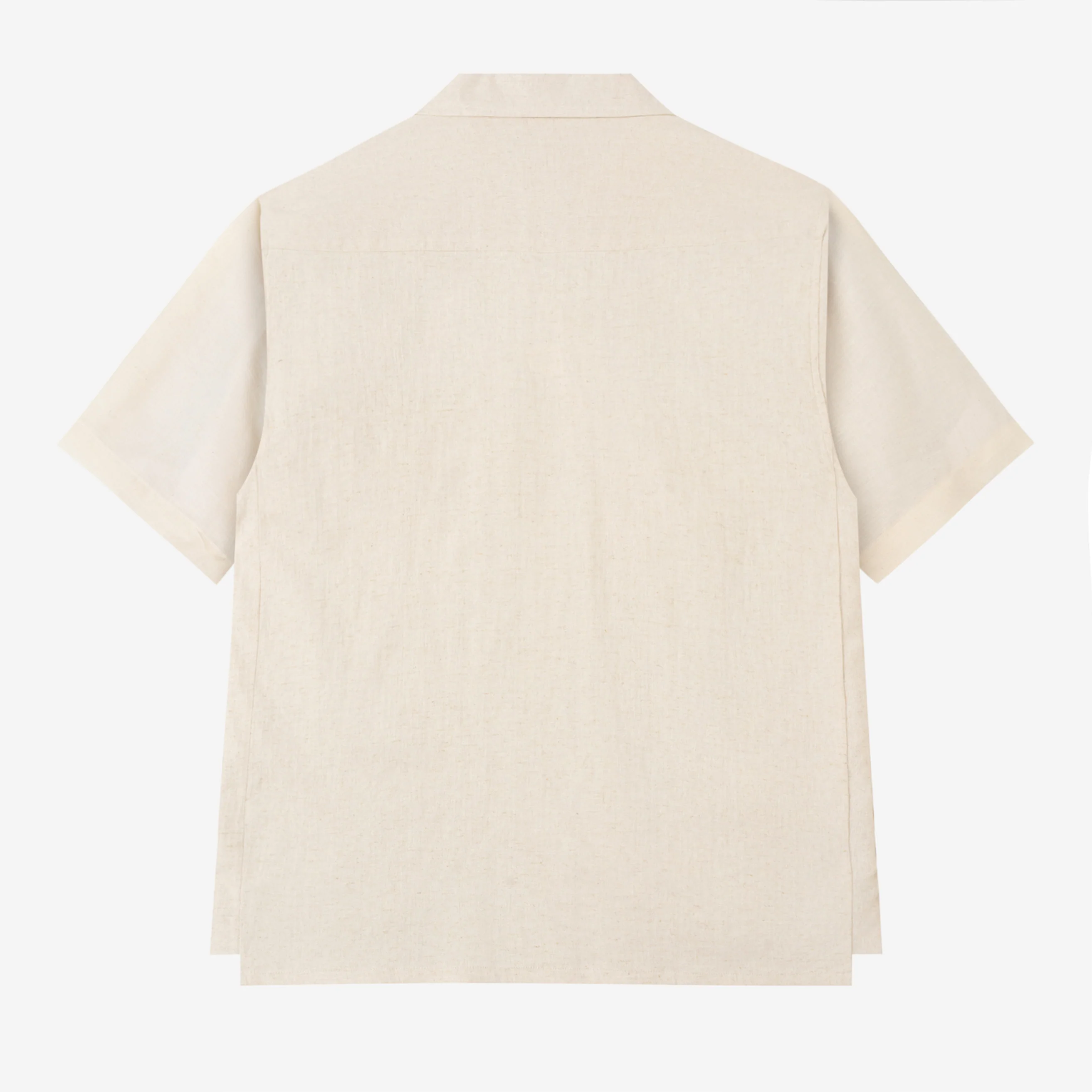 Dhia Pull-Over Shirt Short Sleeve - Off White - Image 4