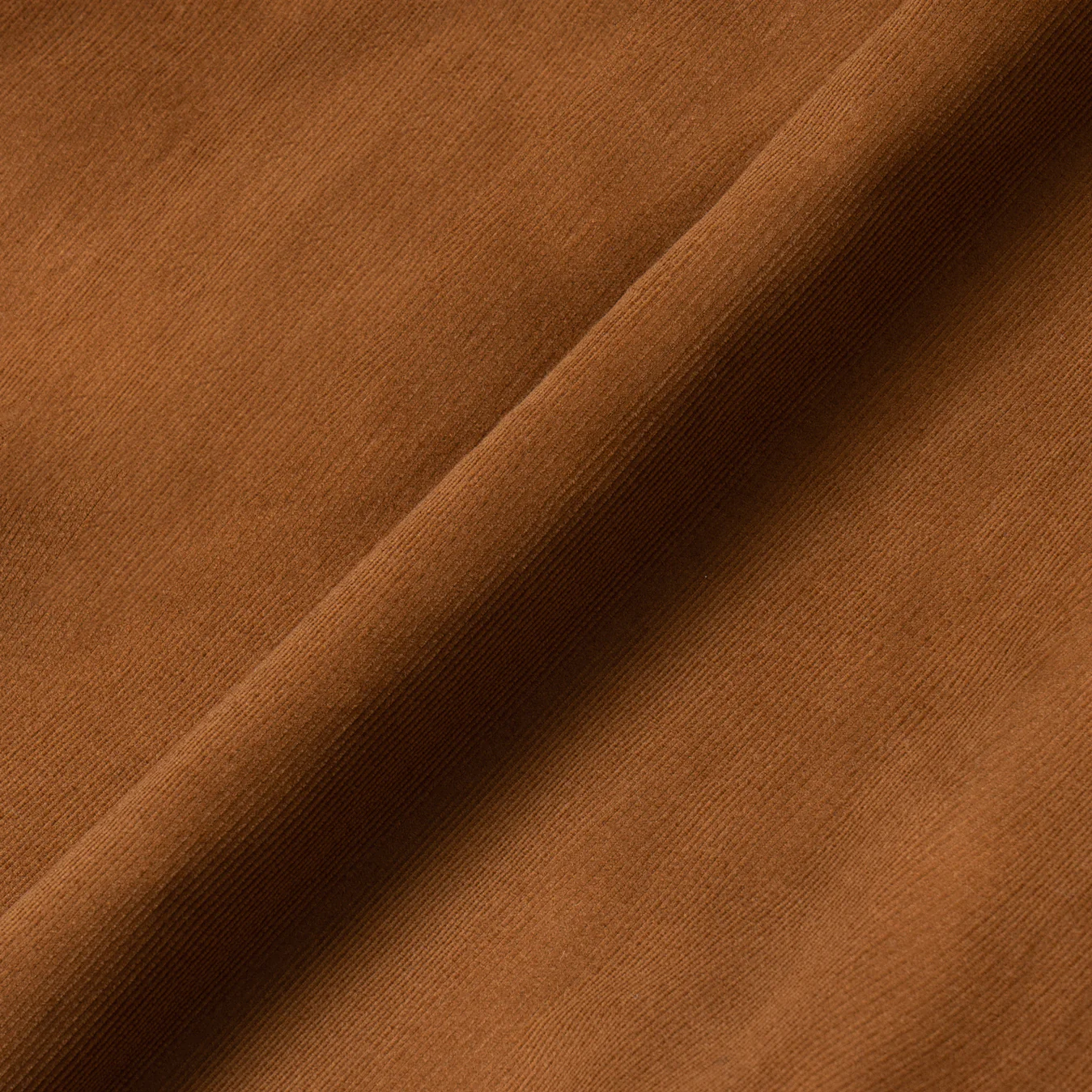 Dirar Corduroy Robe Long Sleeve - Bronze Brown - Image 3