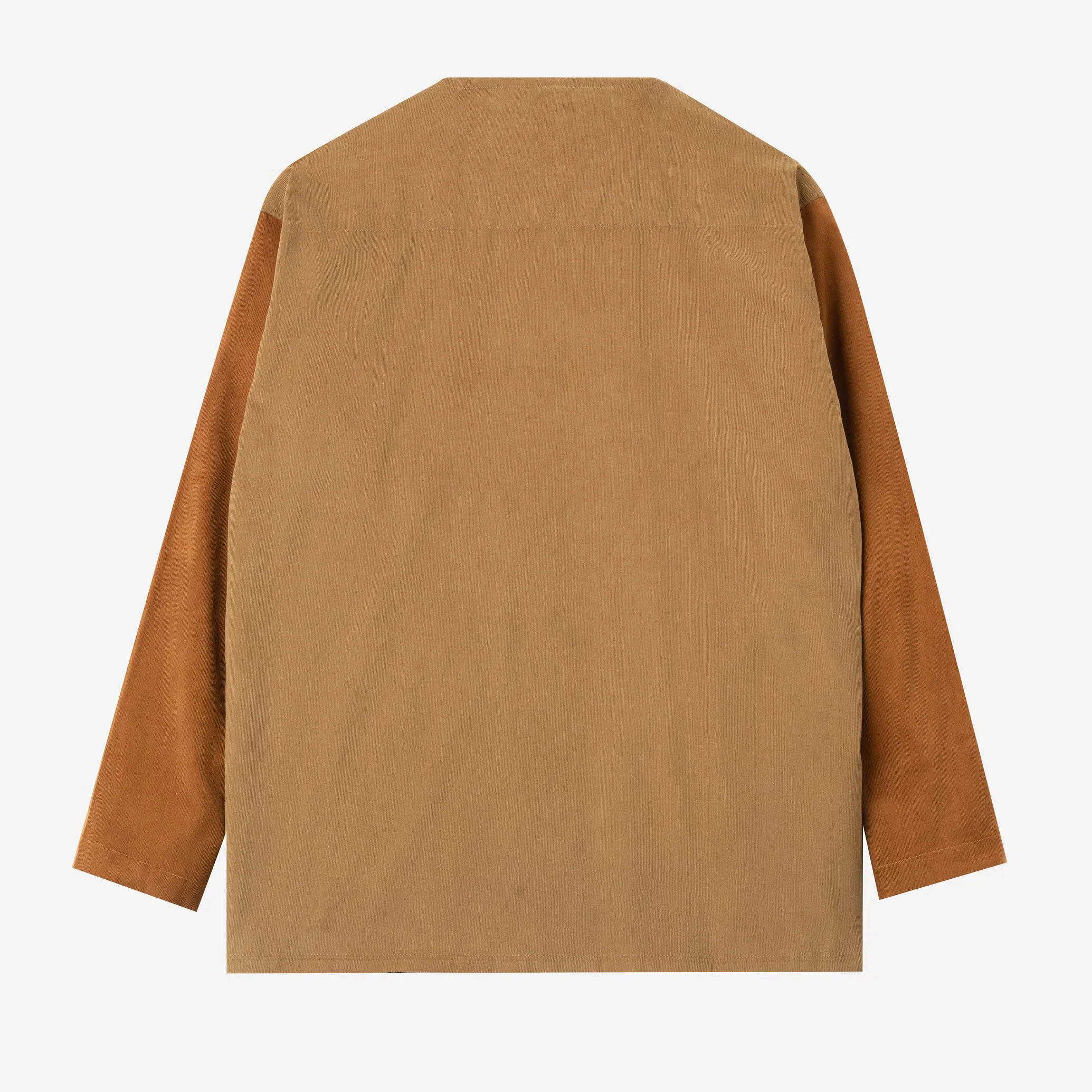 Dirar Corduroy Robe Long Sleeve - Brown Bronze - Image 4