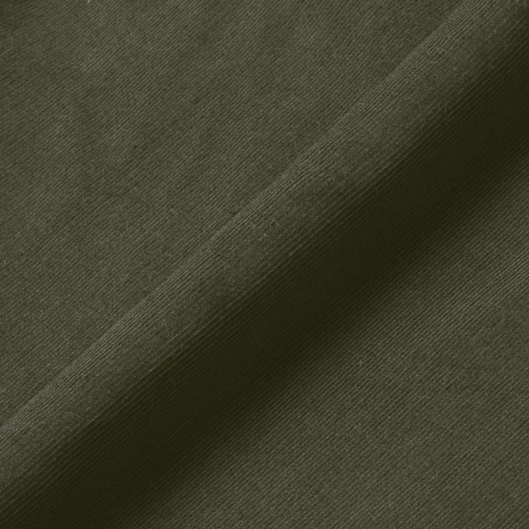Dirar Corduroy Robe Long Sleeve - Olive - Image 3