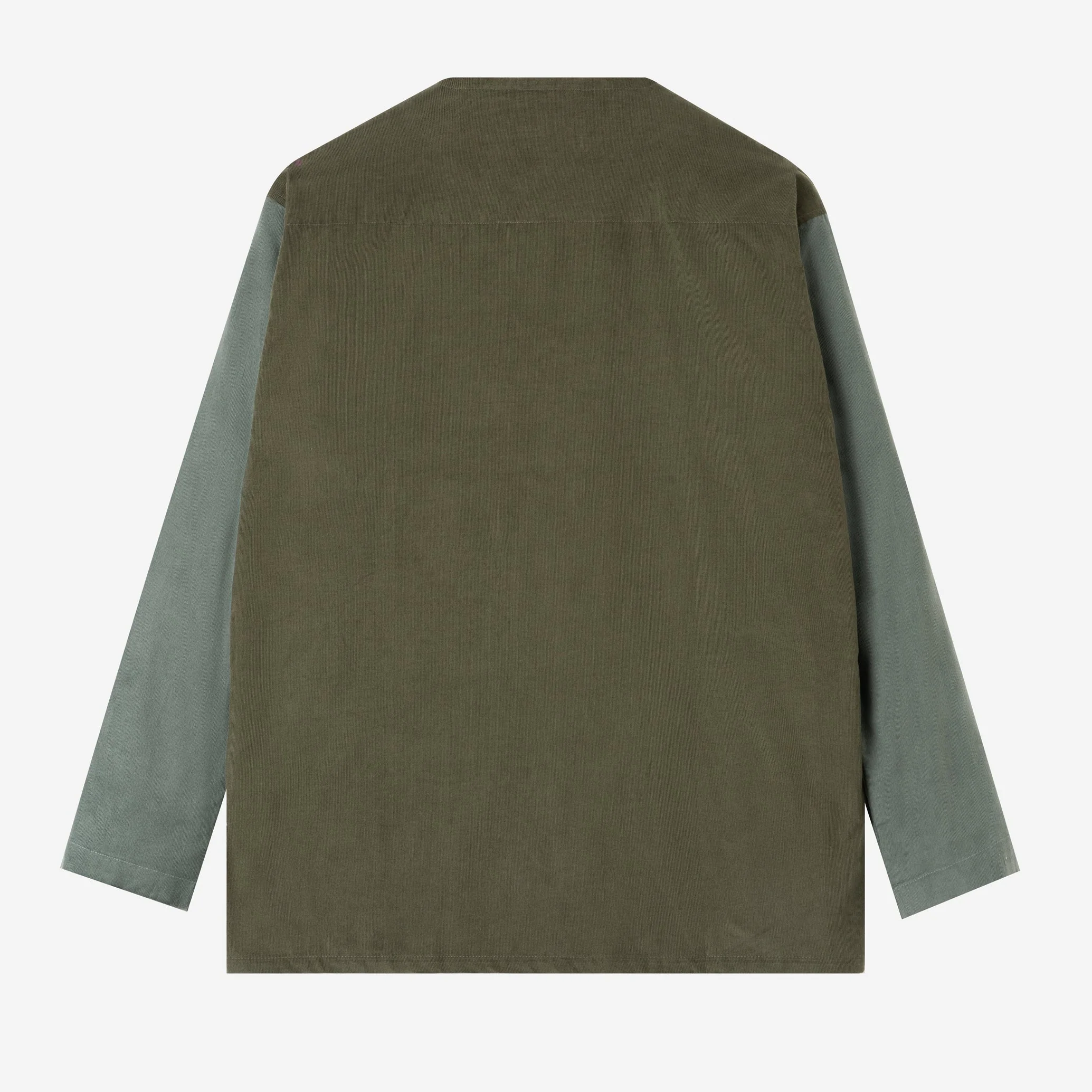 Dirar Corduroy Robe Long Sleeve - Olive Stone - Image 4