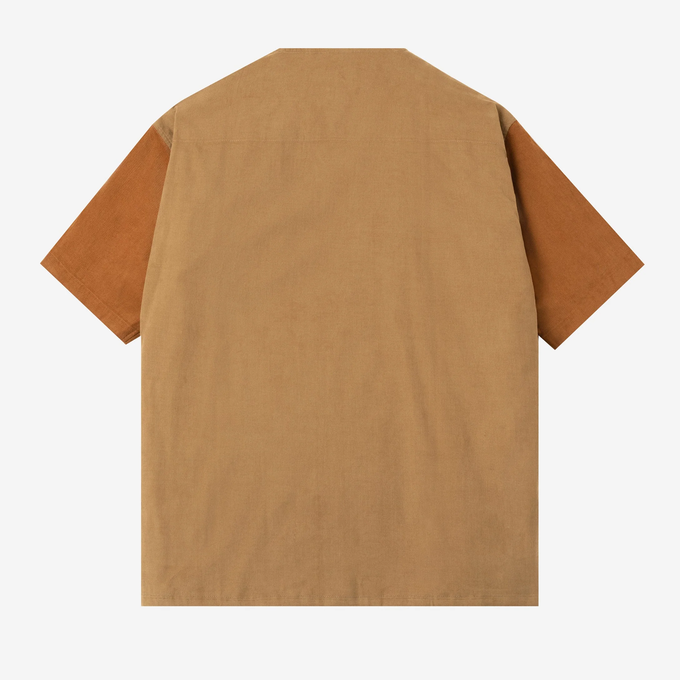 Dirar Corduroy Robe Short Sleeve - Brown Bronze - Image 4