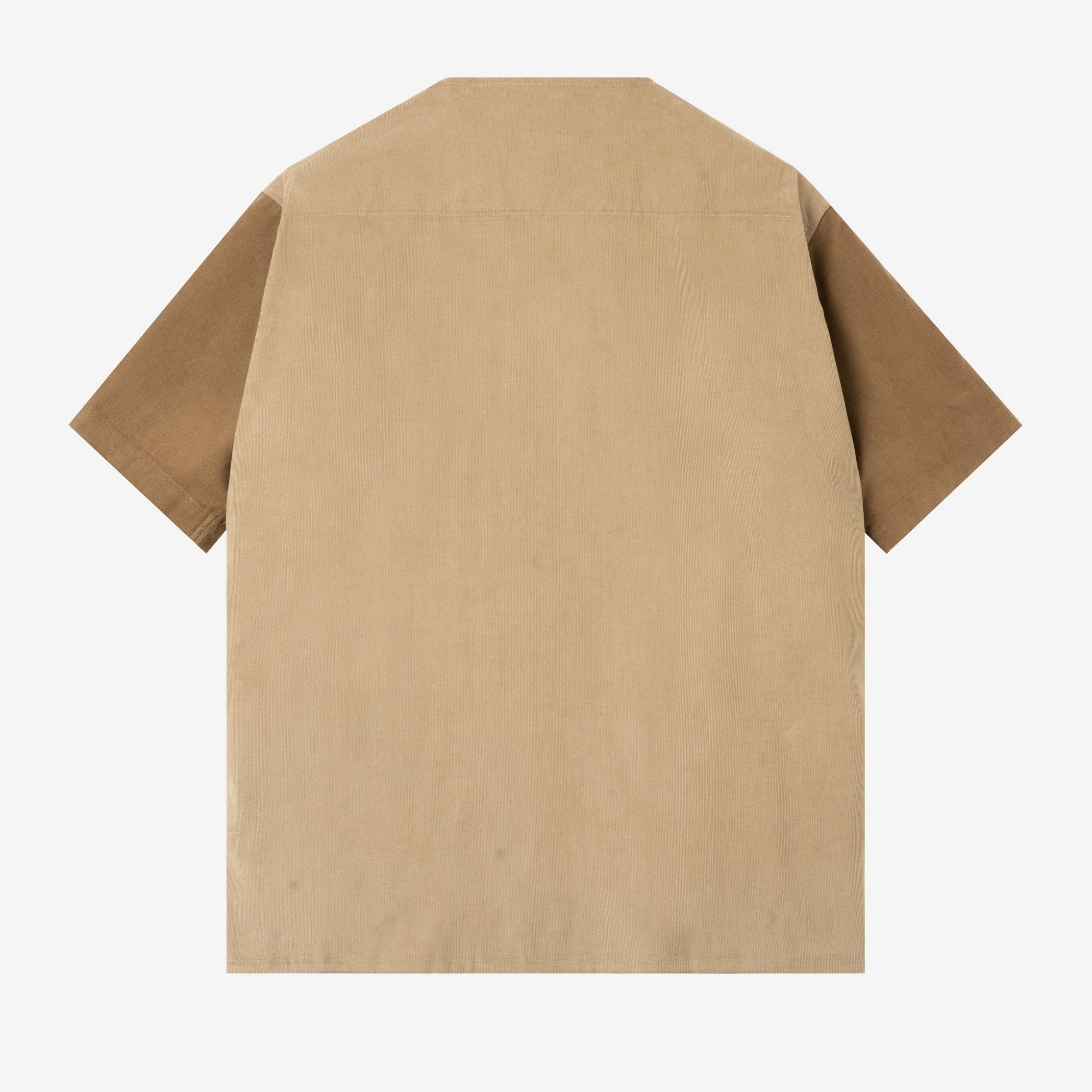Dirar Corduroy Robe Short Sleeve - Khaki Brown - Image 4