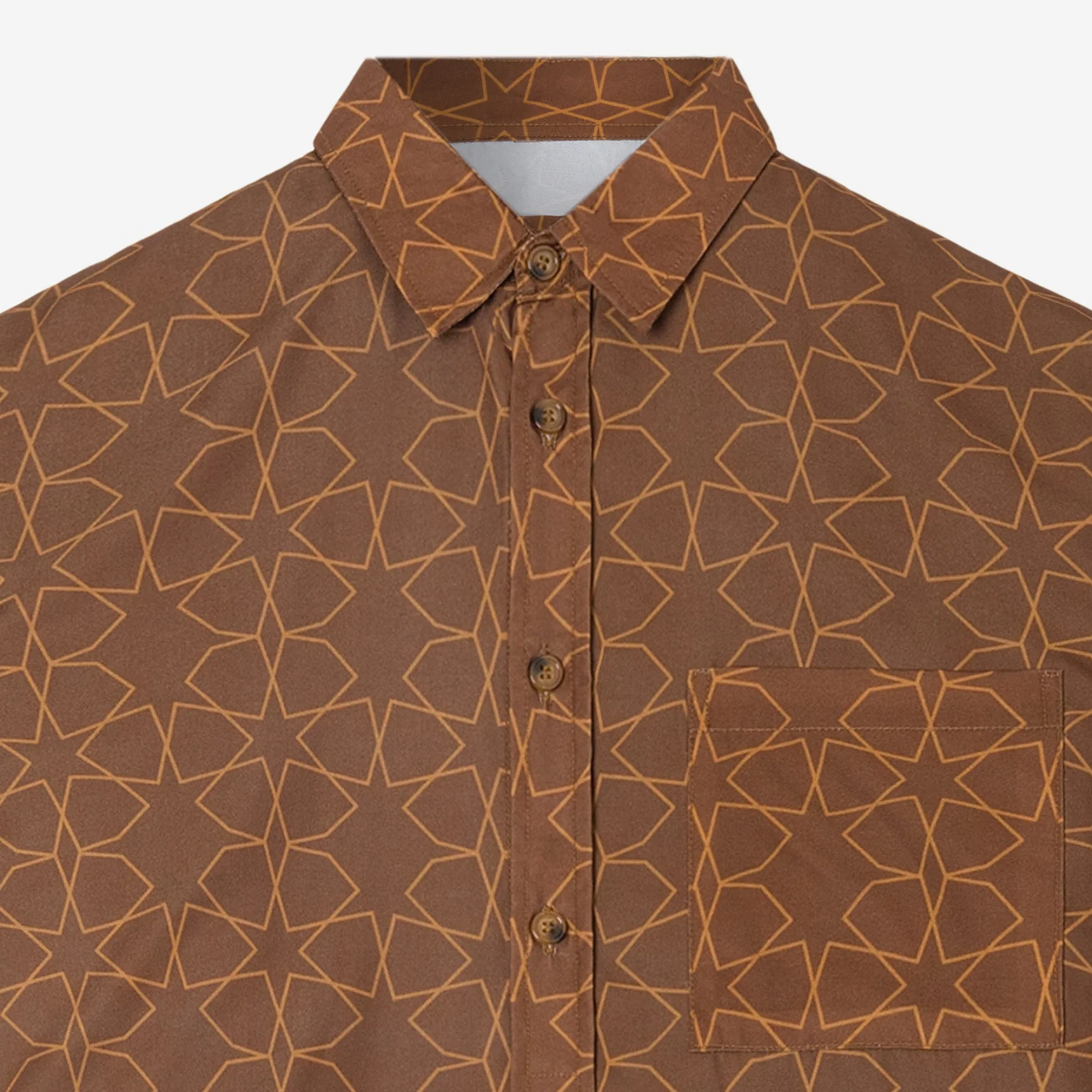 Ehsaal Short Sleeve - Brown - Image 2