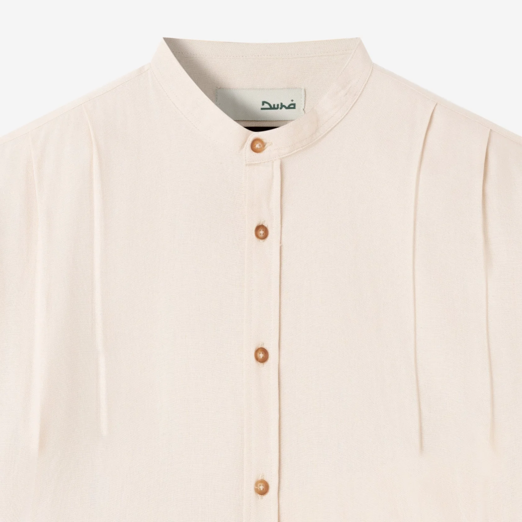 FACTORY SALE - Aasim Shirt Long Sleeve - Sand - Image 2