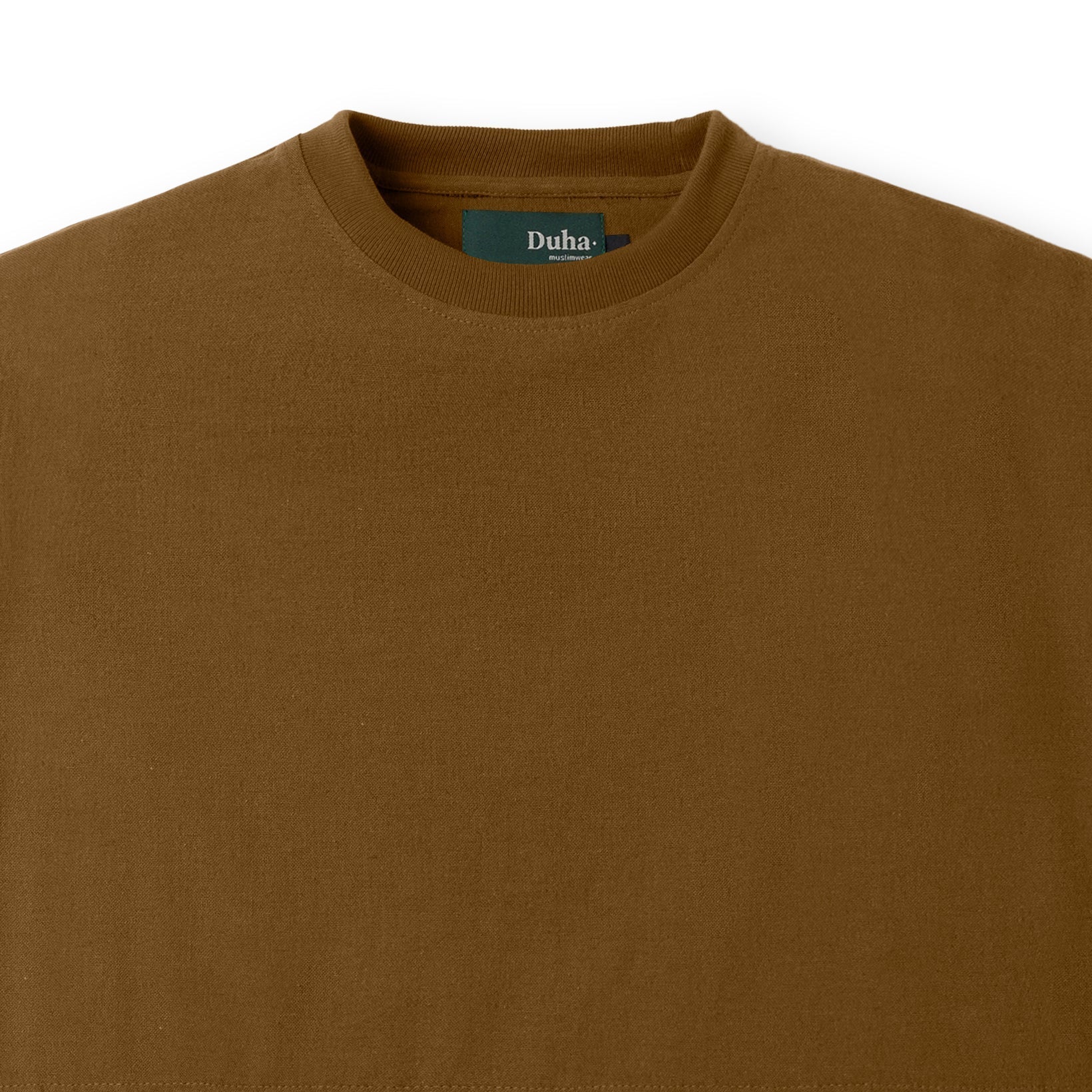 FACTORY SALE - Badr Short Sleeve Pocket T-Shirt - Dark Terracotta - Image 2