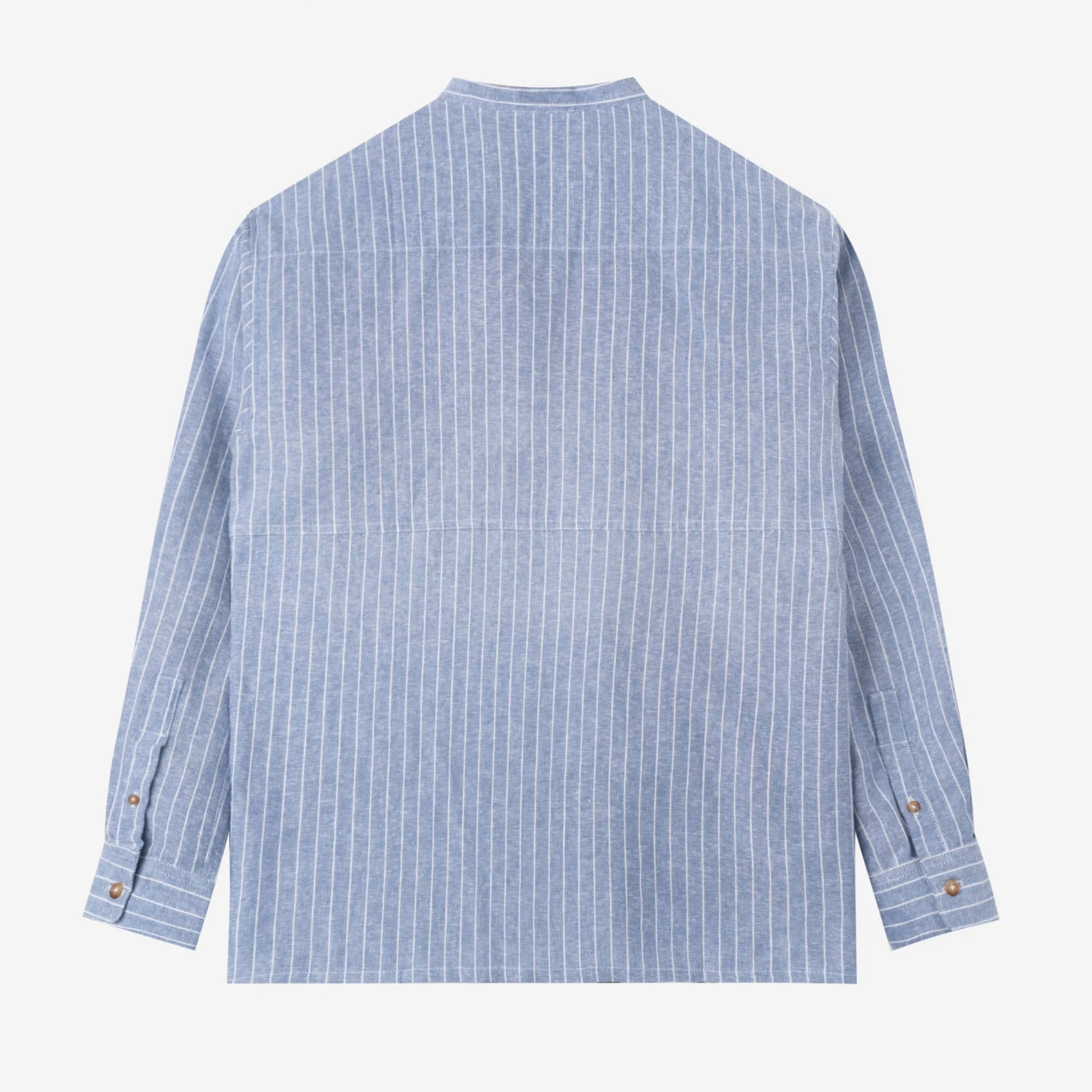 FACTORY SALE - Baraa Shirt Long Sleeve - Blue - Image 4