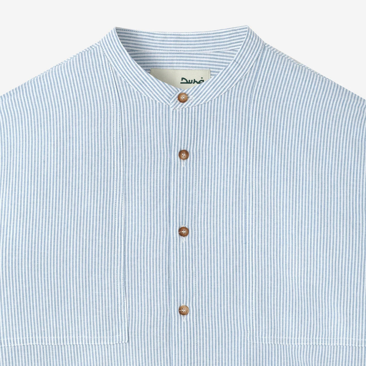 FACTORY SALE - Baraa Shirt Long Sleeve - Blue White - Image 2