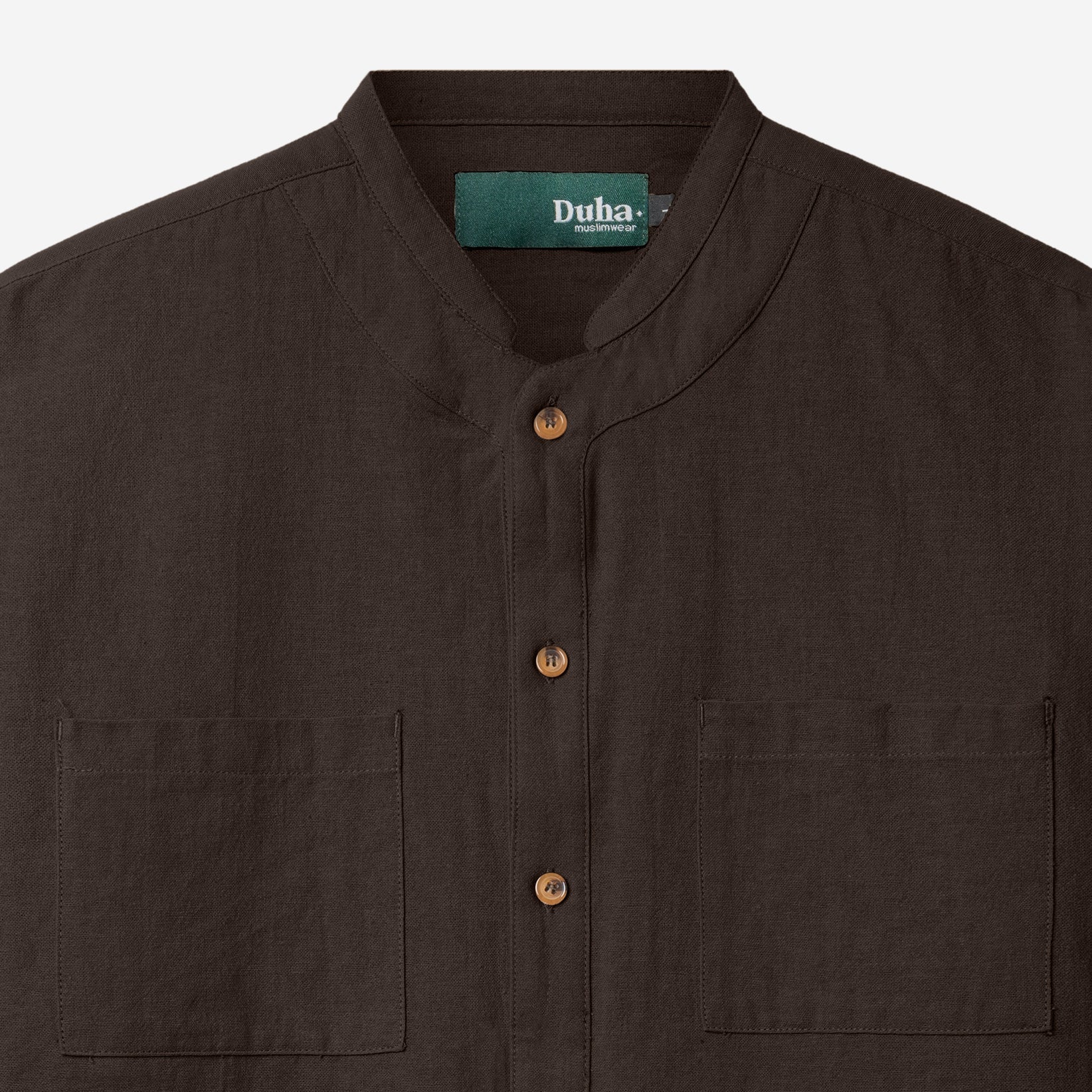 FACTORY SALE - Baraz Short Sleeve - Dark Brown - Image 2