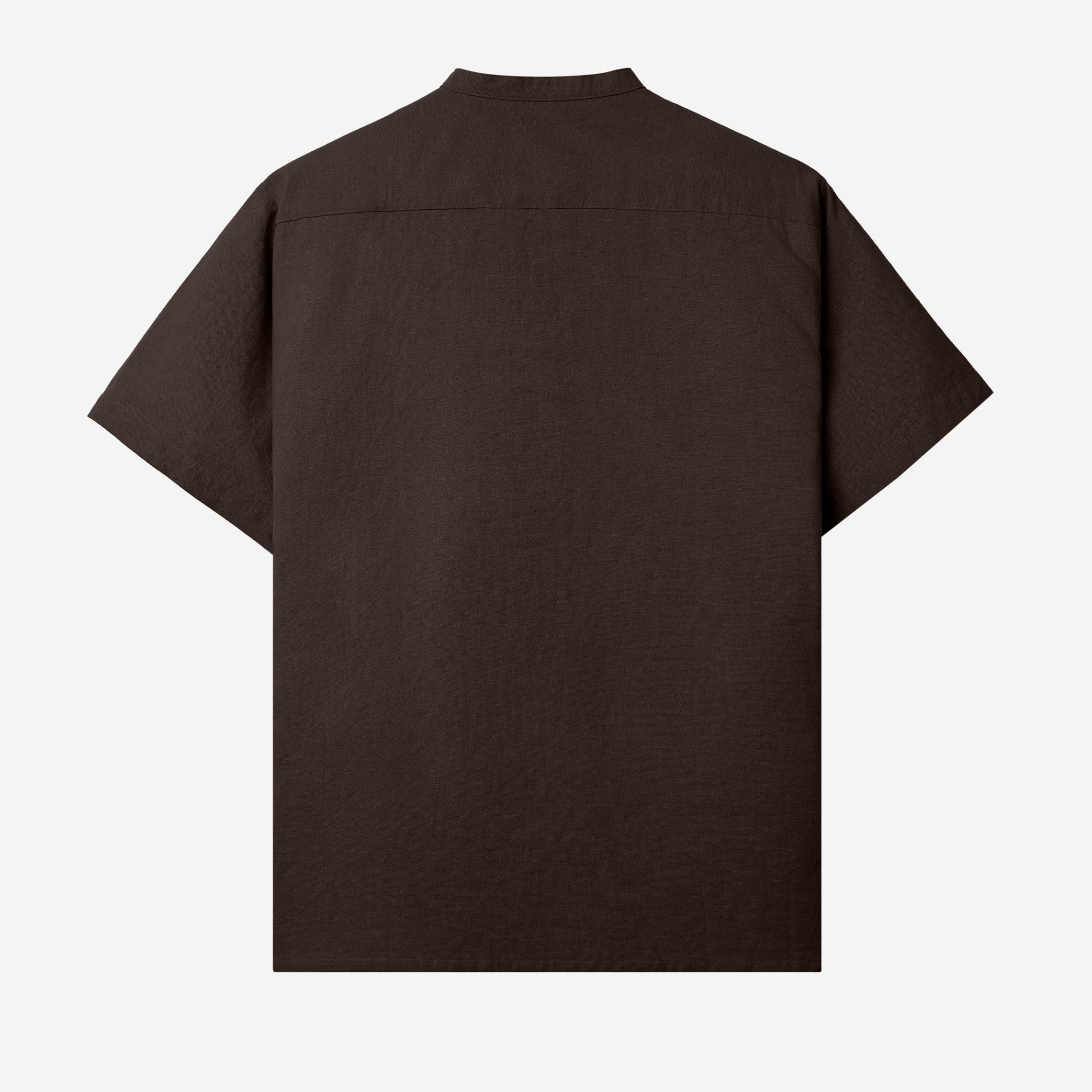 FACTORY SALE - Baraz Short Sleeve - Dark Brown - Image 4