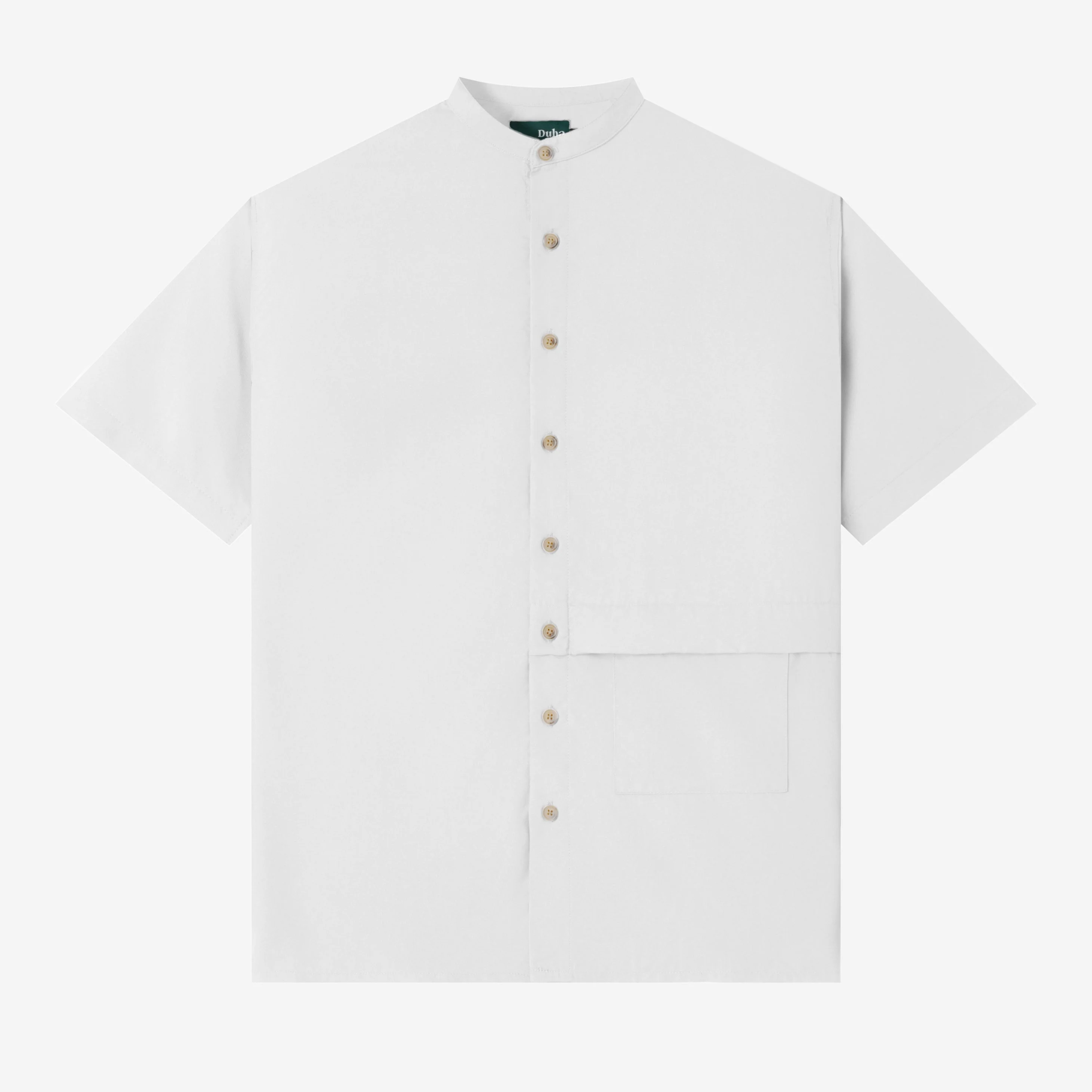 FACTORY SALE - Barq Short Sleeve - Pearl White