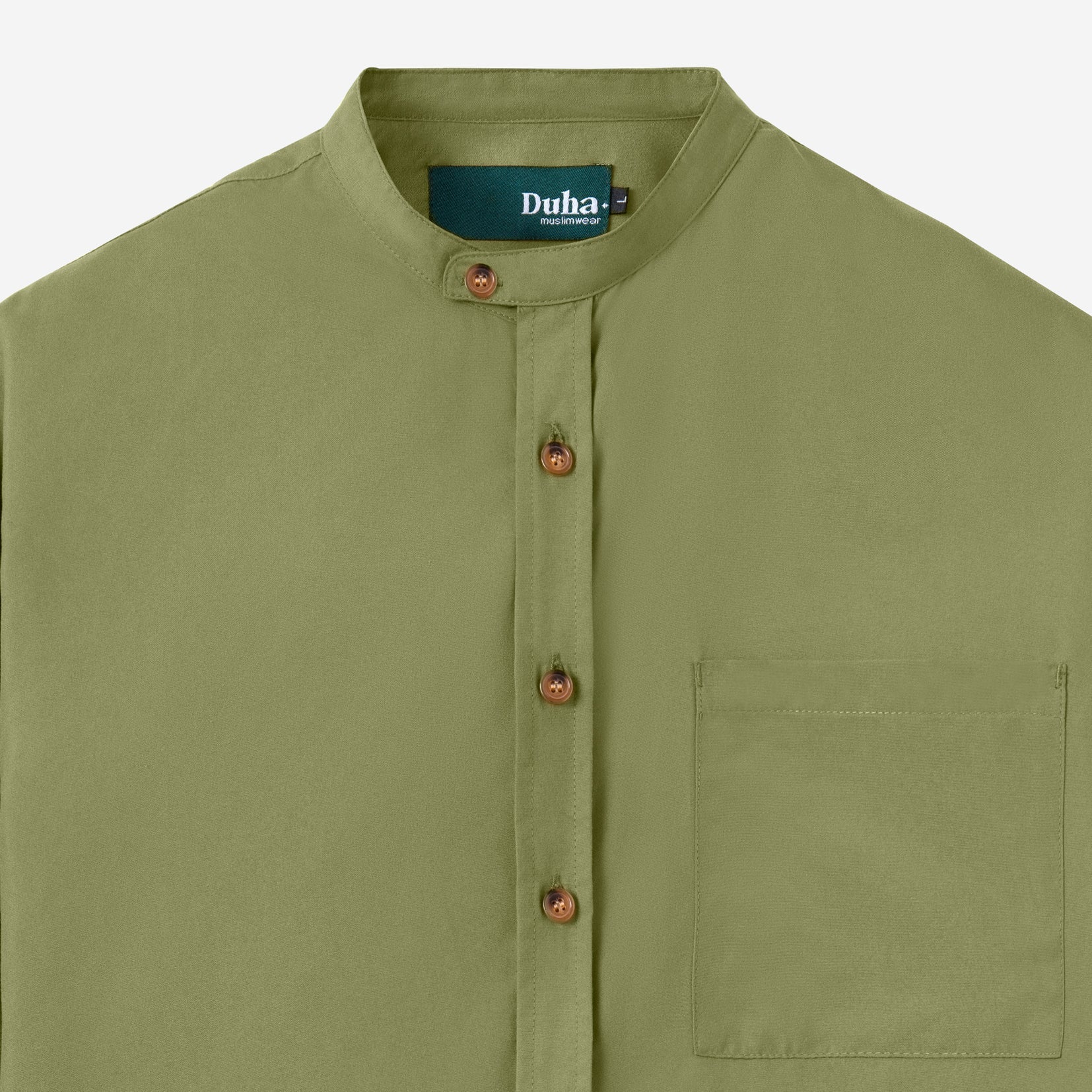 FACTORY SALE - Dhaw' Short Sleeve - Olive - Image 2