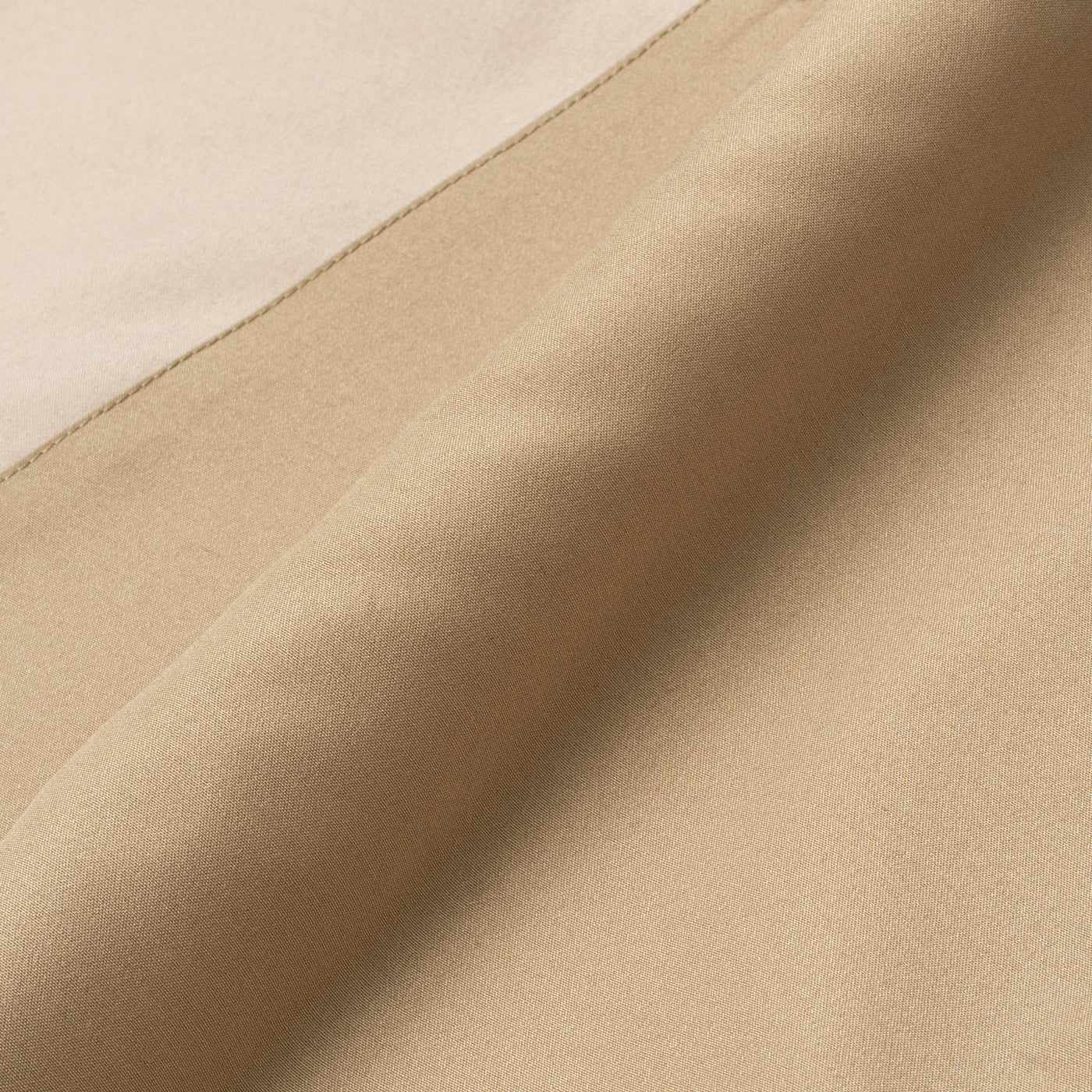 FACTORY SALE - Dhia Patchwork Shirt Short Sleeve - Khaki Stone - Image 3