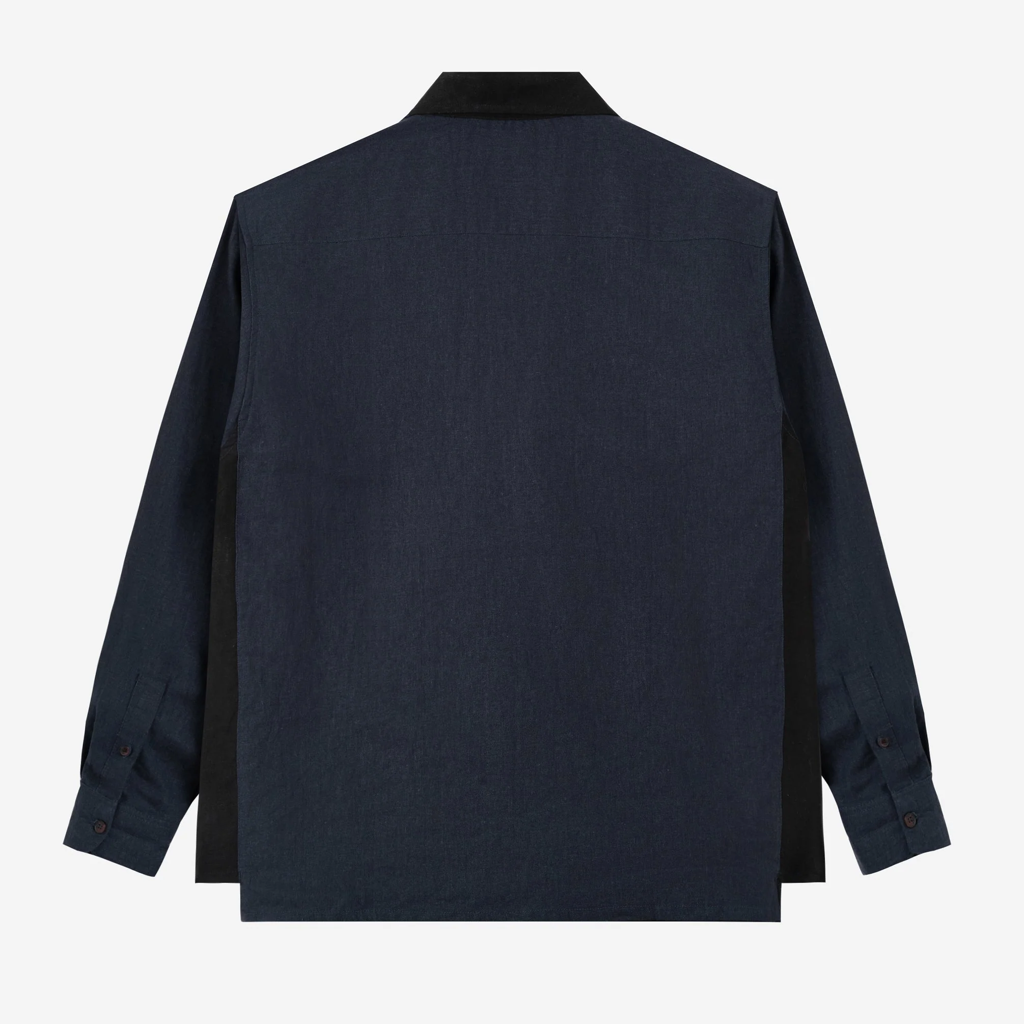 FACTORY SALE - Dhia Pull-Over Shirt Long Sleeve - Navy Night - Image 4