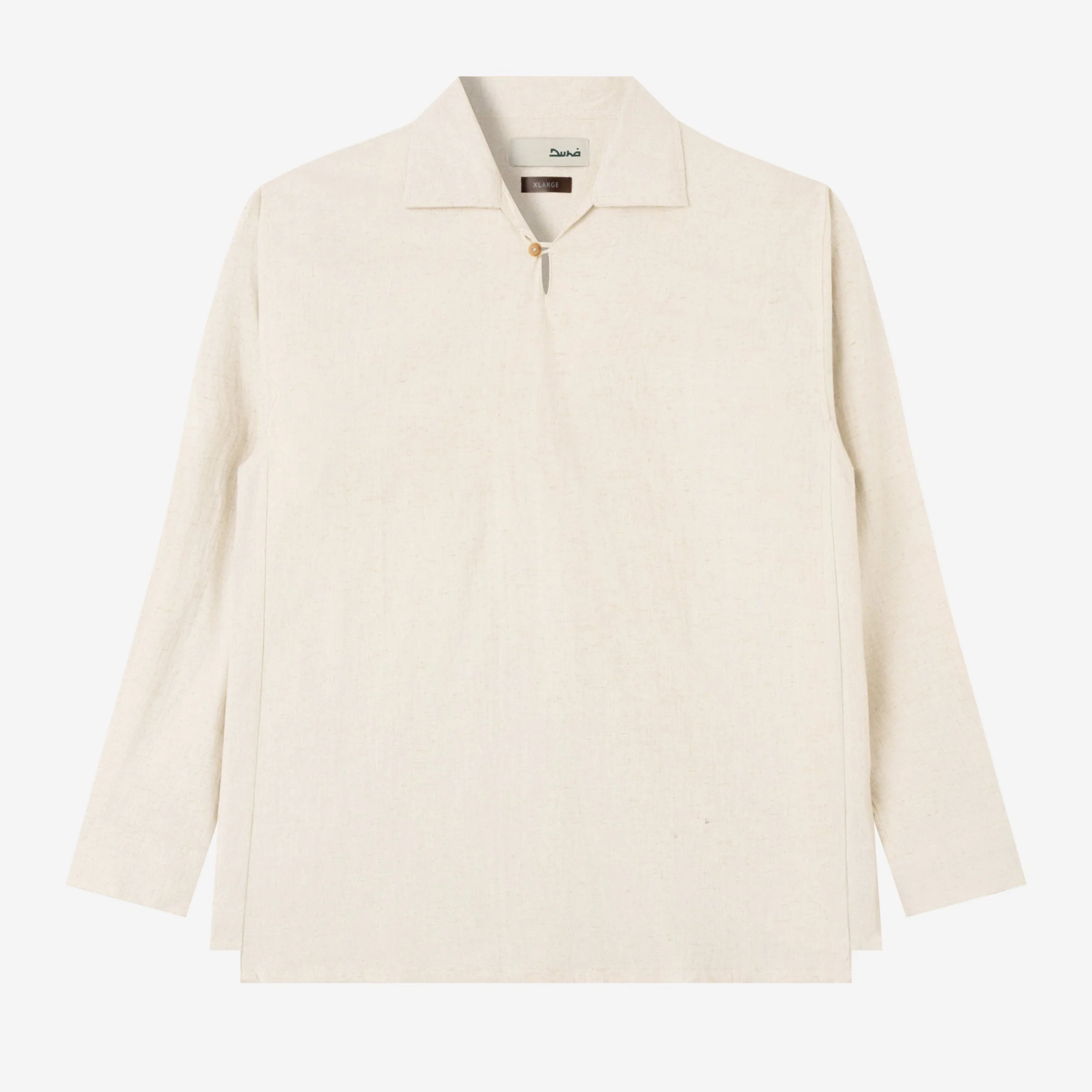 FACTORY SALE - Dhia Pull-Over Shirt Long Sleeve - Off White
