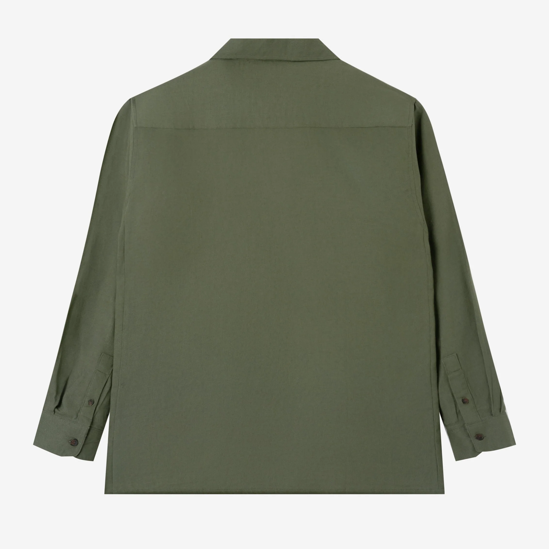 FACTORY SALE - Dhia Pull-Over Shirt Long Sleeve - Olive - Image 4
