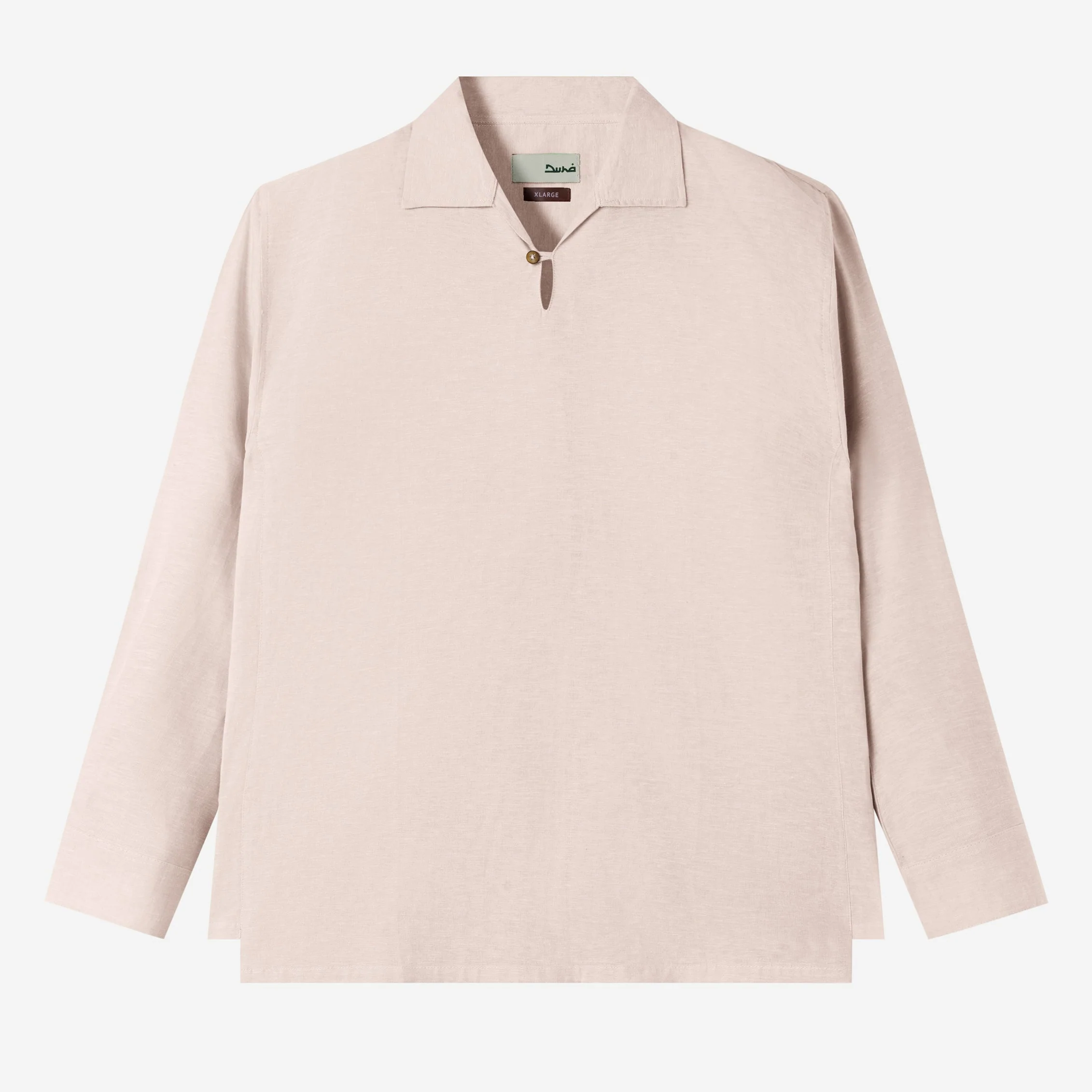 FACTORY SALE - Dhia Pull-Over Shirt Long Sleeve - Salmon