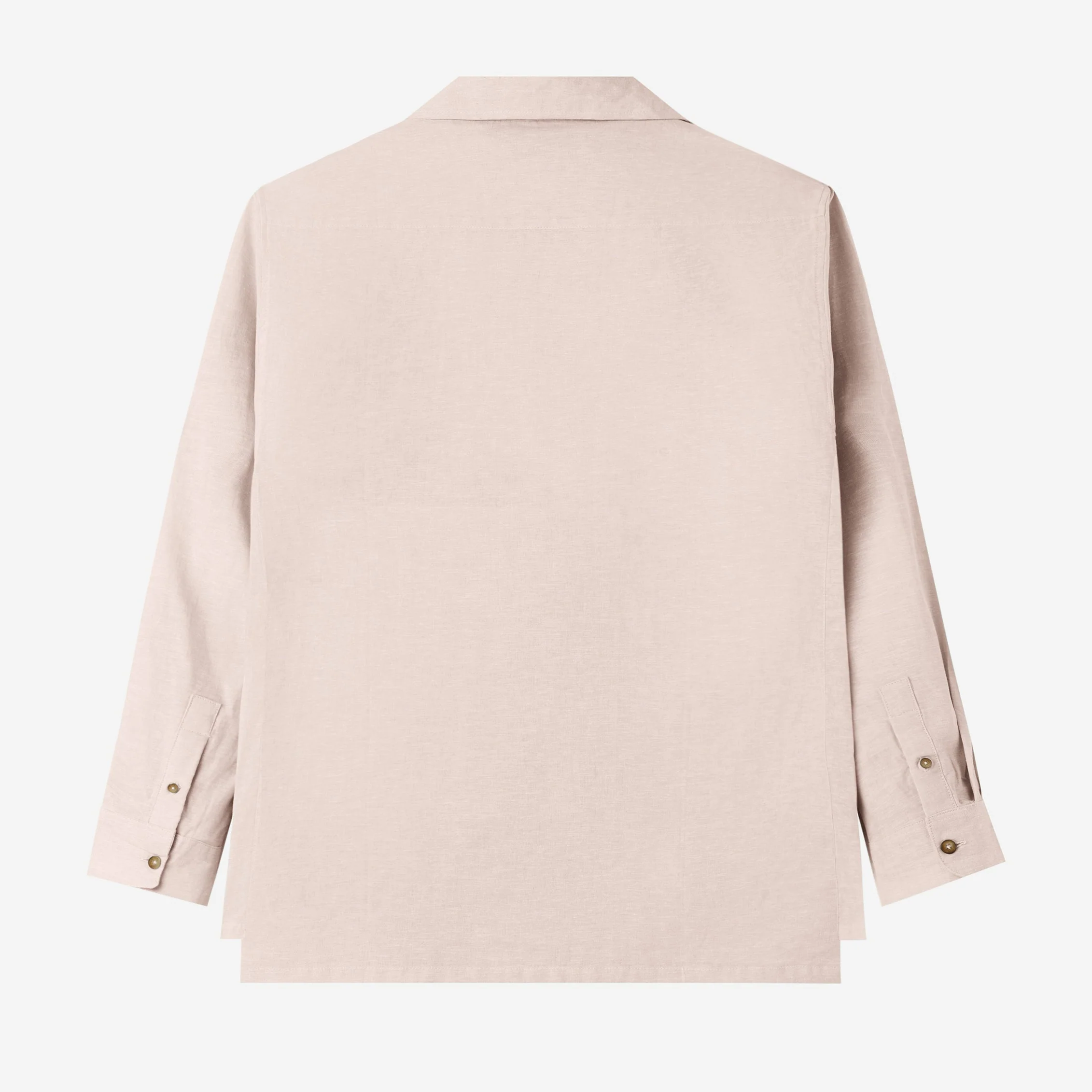 FACTORY SALE - Dhia Pull-Over Shirt Long Sleeve - Salmon - Image 4