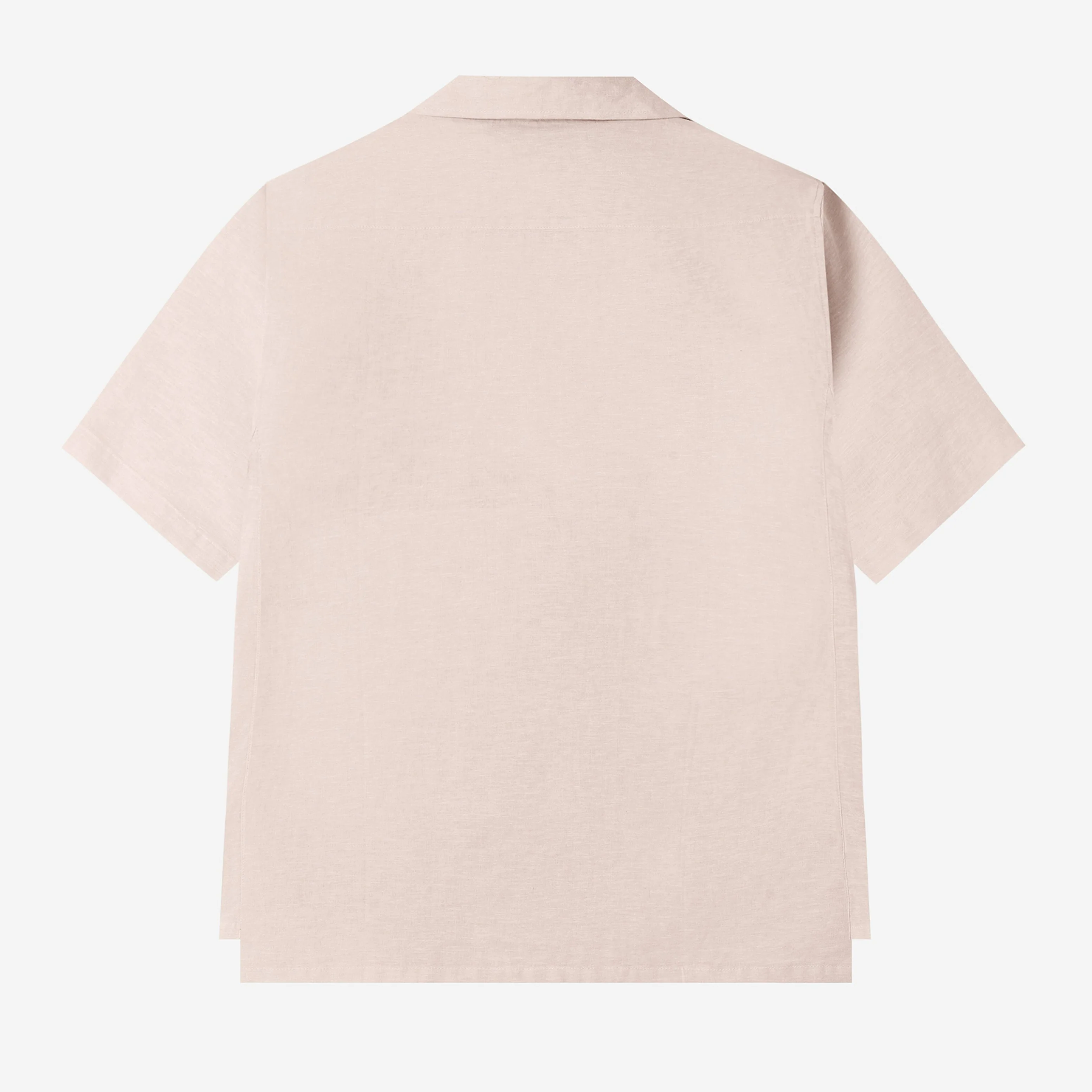 FACTORY SALE - Dhia Pull-Over Shirt Short Sleeve - Salmon - Image 4