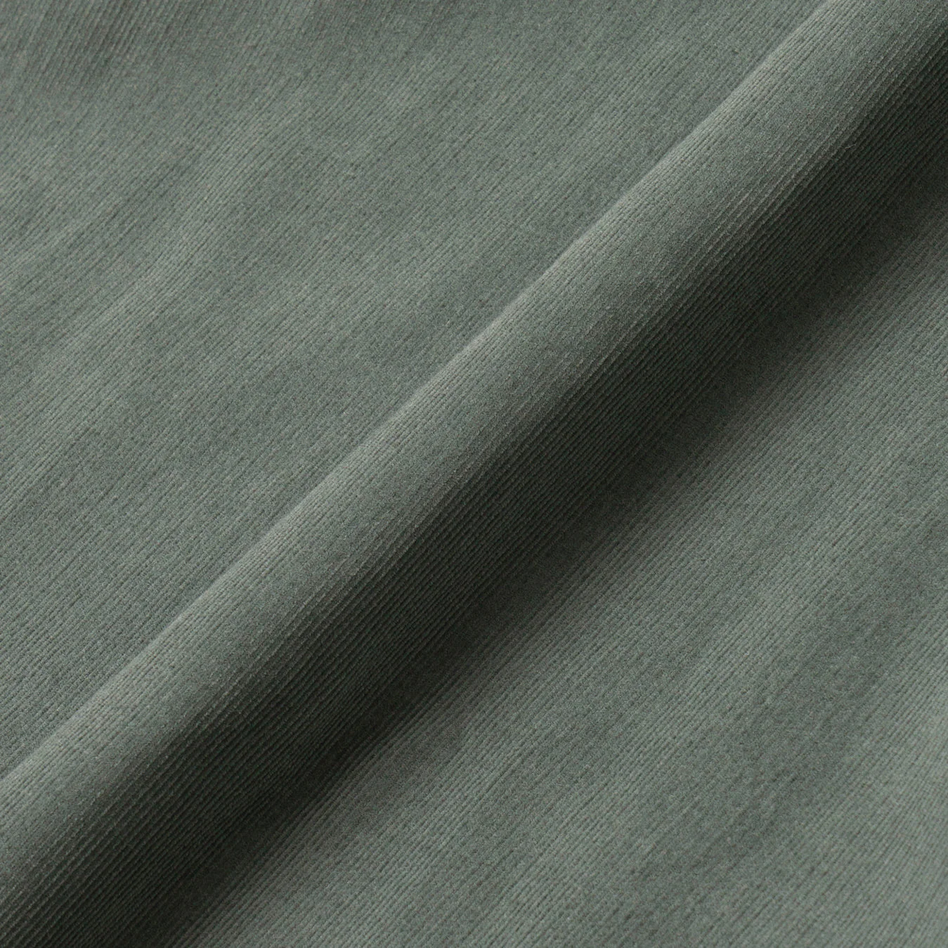 FACTORY SALE - Dirar Corduroy Robe Long Sleeve - Stone Olive - Image 3