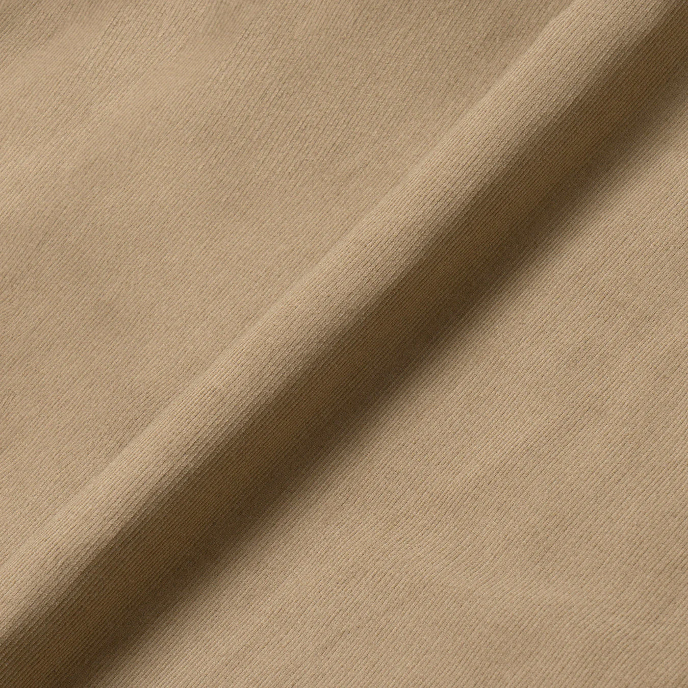FACTORY SALE - Dirar Corduroy Robe Short Sleeve - Khaki Brown - Image 3