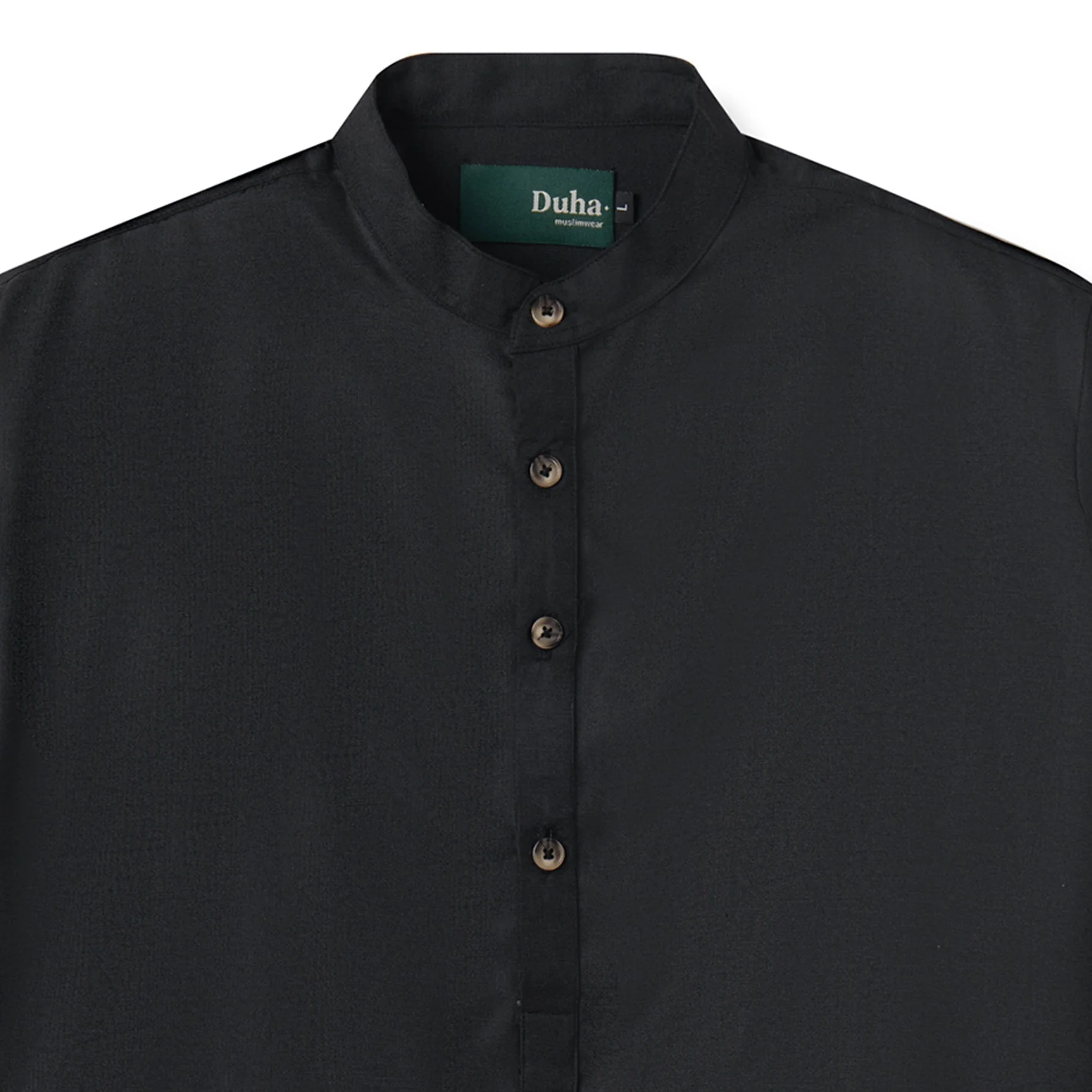 FACTORY SALE - Fadl Shirt - Coal Black - Image 2