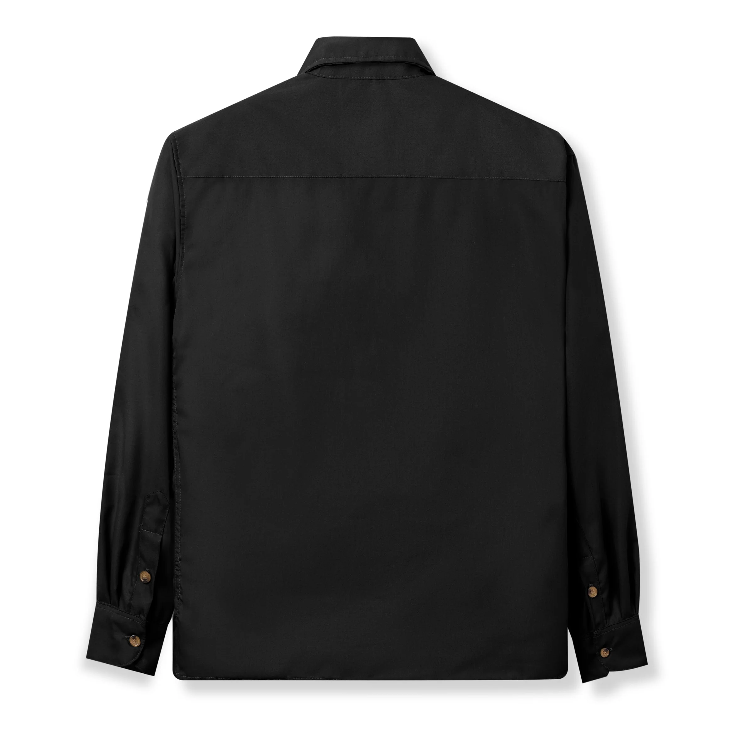 FACTORY SALE - Firouz Long Sleeve Shirt - Black - Image 4