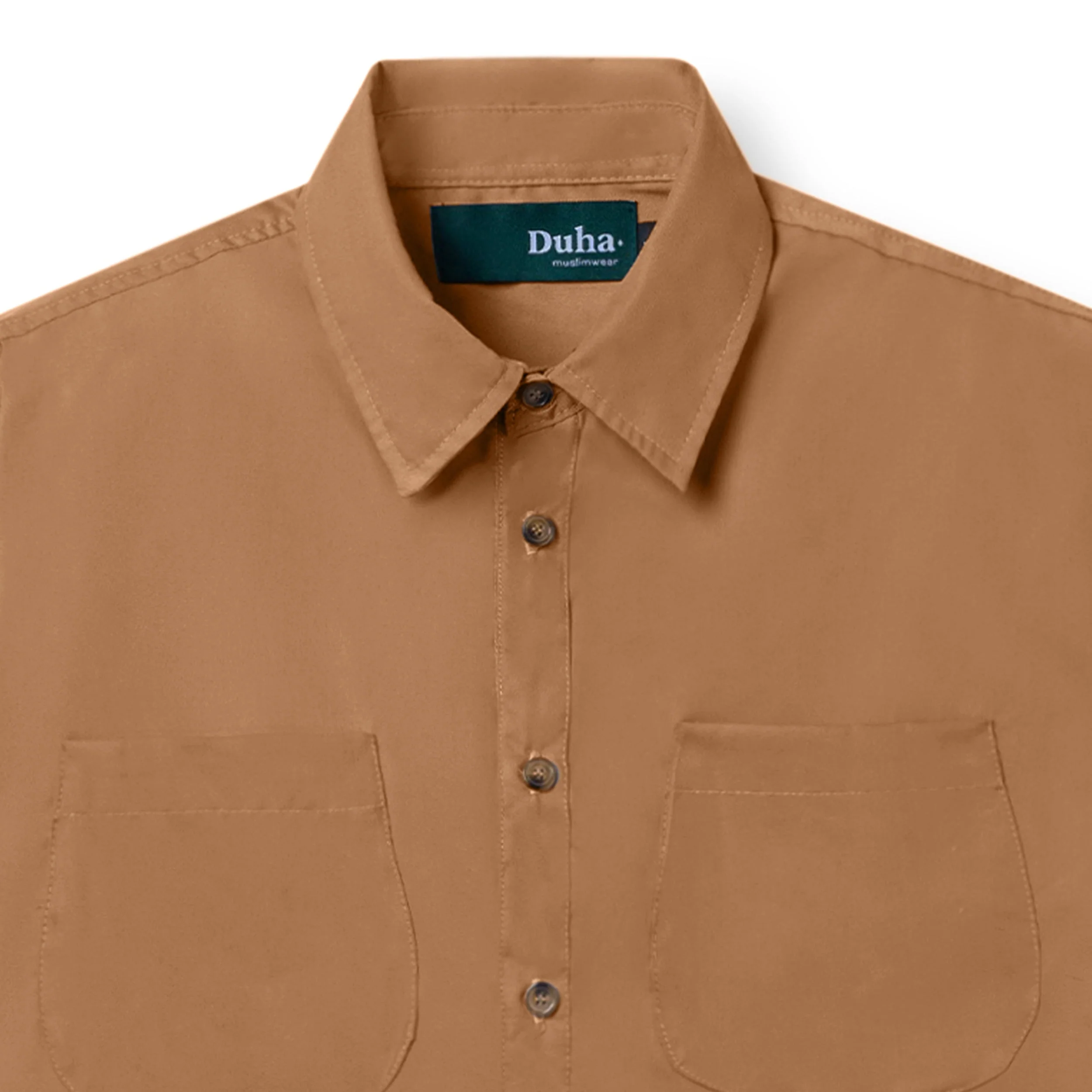 FACTORY SALE - Firouz Long Sleeve Shirt - Brown - Image 2