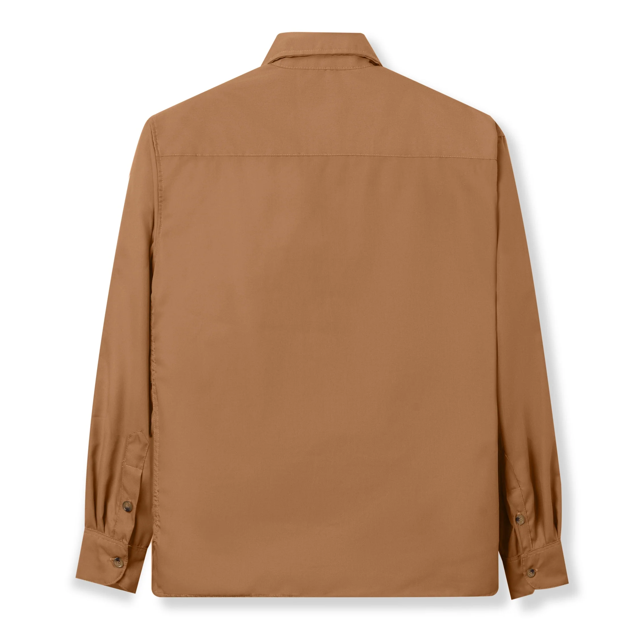 FACTORY SALE - Firouz Long Sleeve Shirt - Brown - Image 4