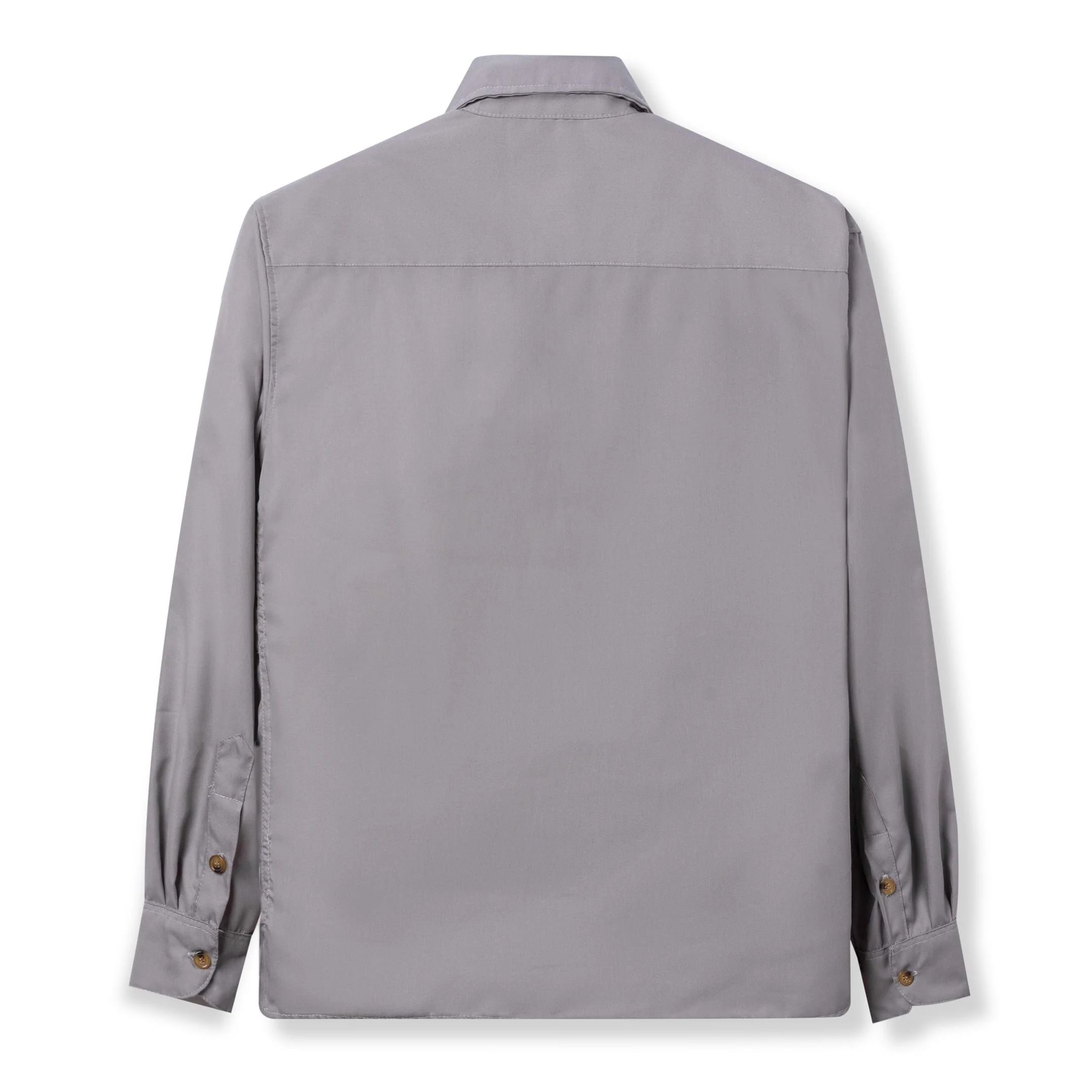 FACTORY SALE - Firouz Long Sleeve Shirt - Grey - Image 4
