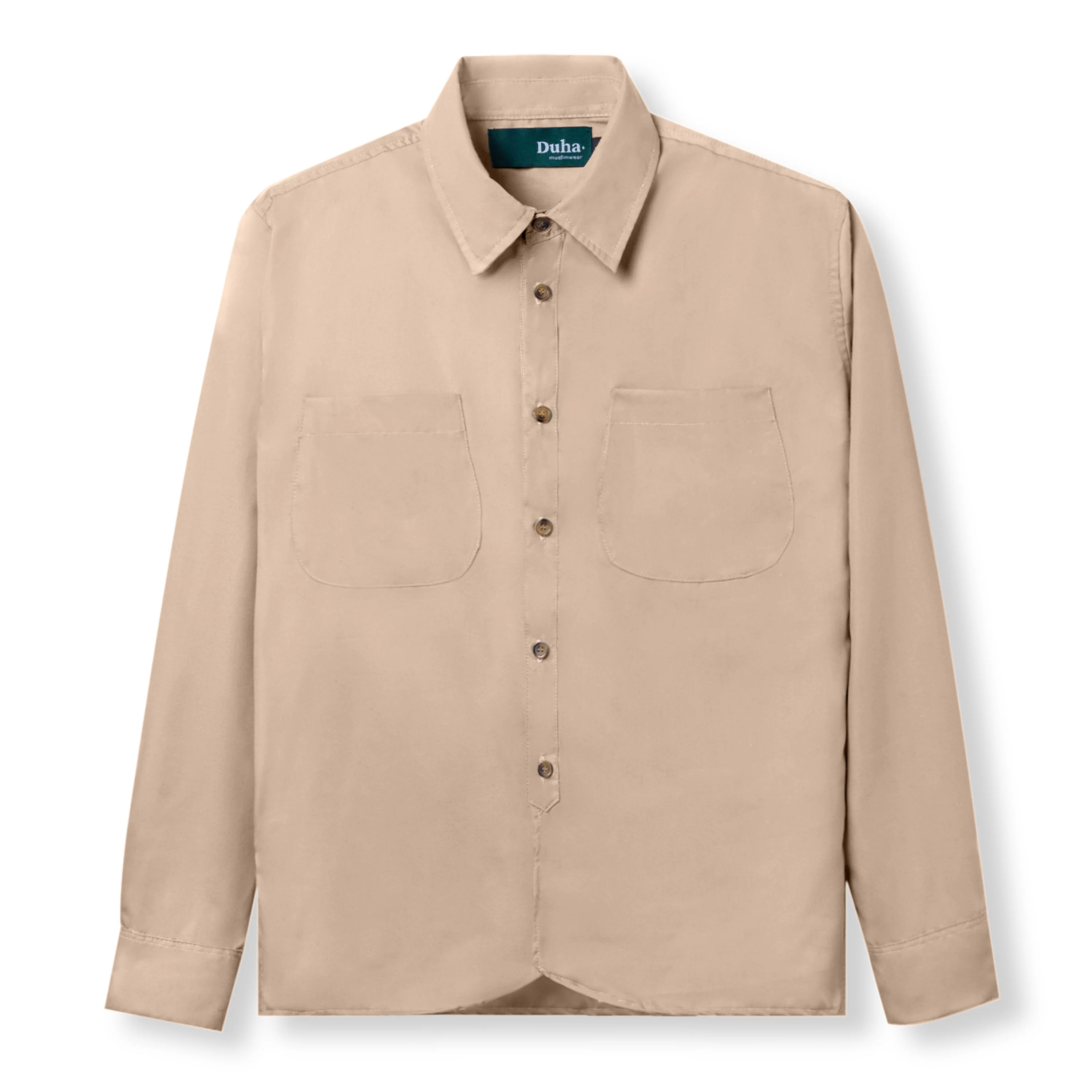 FACTORY SALE - Firouz Long Sleeve Shirt - Light Brown