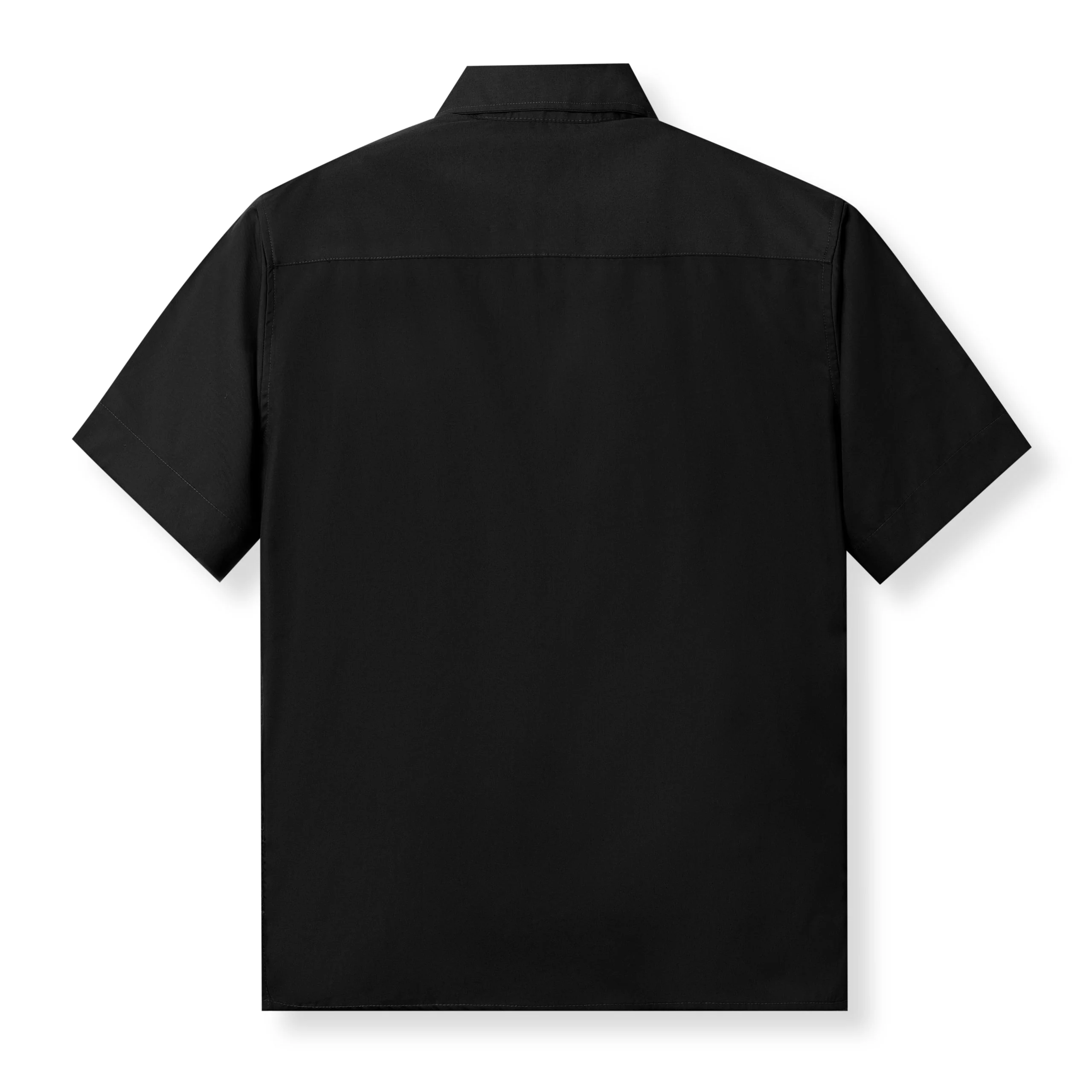 FACTORY SALE - Firouz Short Sleeve Shirt - Black - Image 4