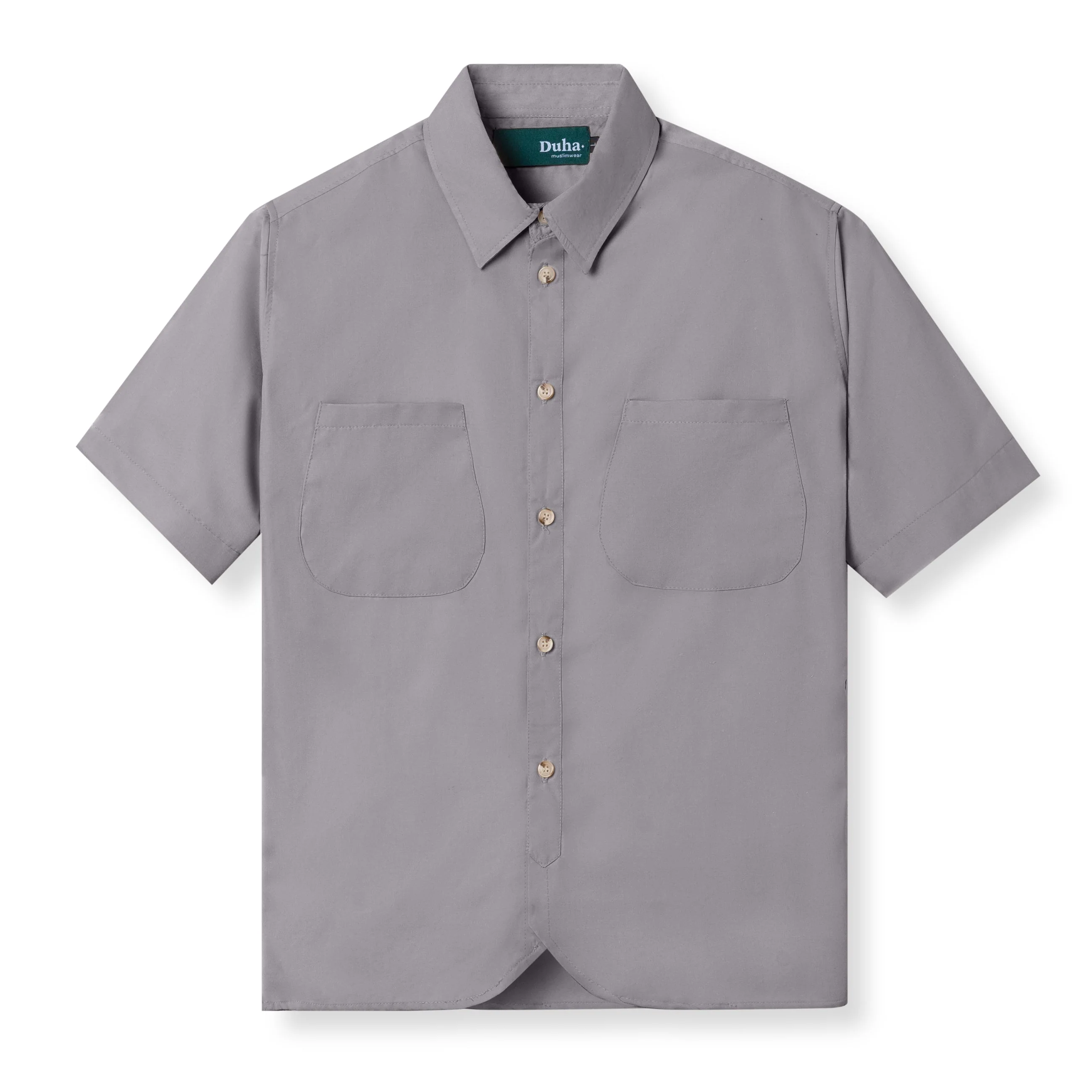 FACTORY SALE - Firouz Short Sleeve Shirt - Grey