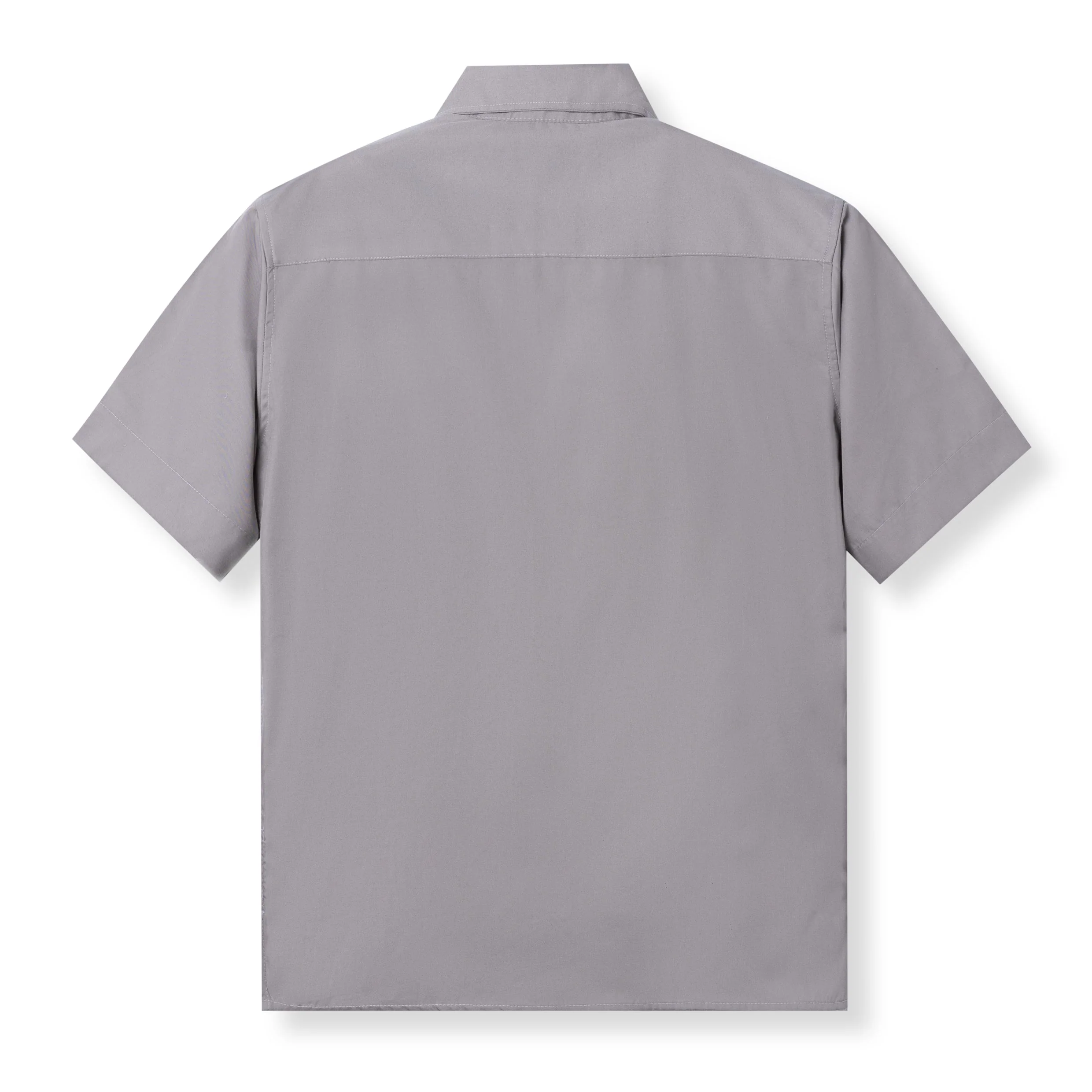FACTORY SALE - Firouz Short Sleeve Shirt - Grey - Image 4